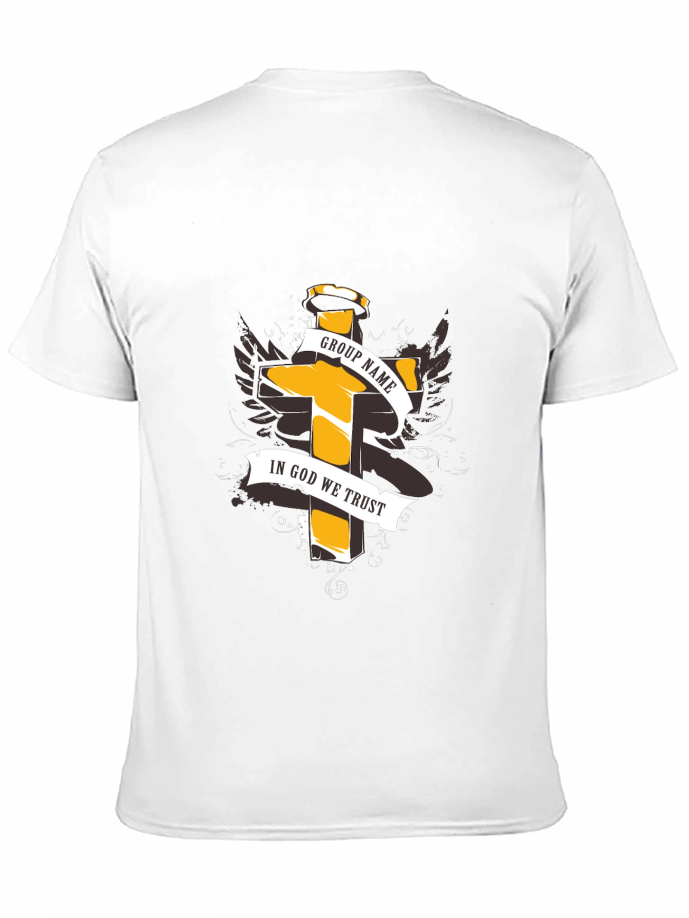 Religious Graphic T-Shirt - Cross Design