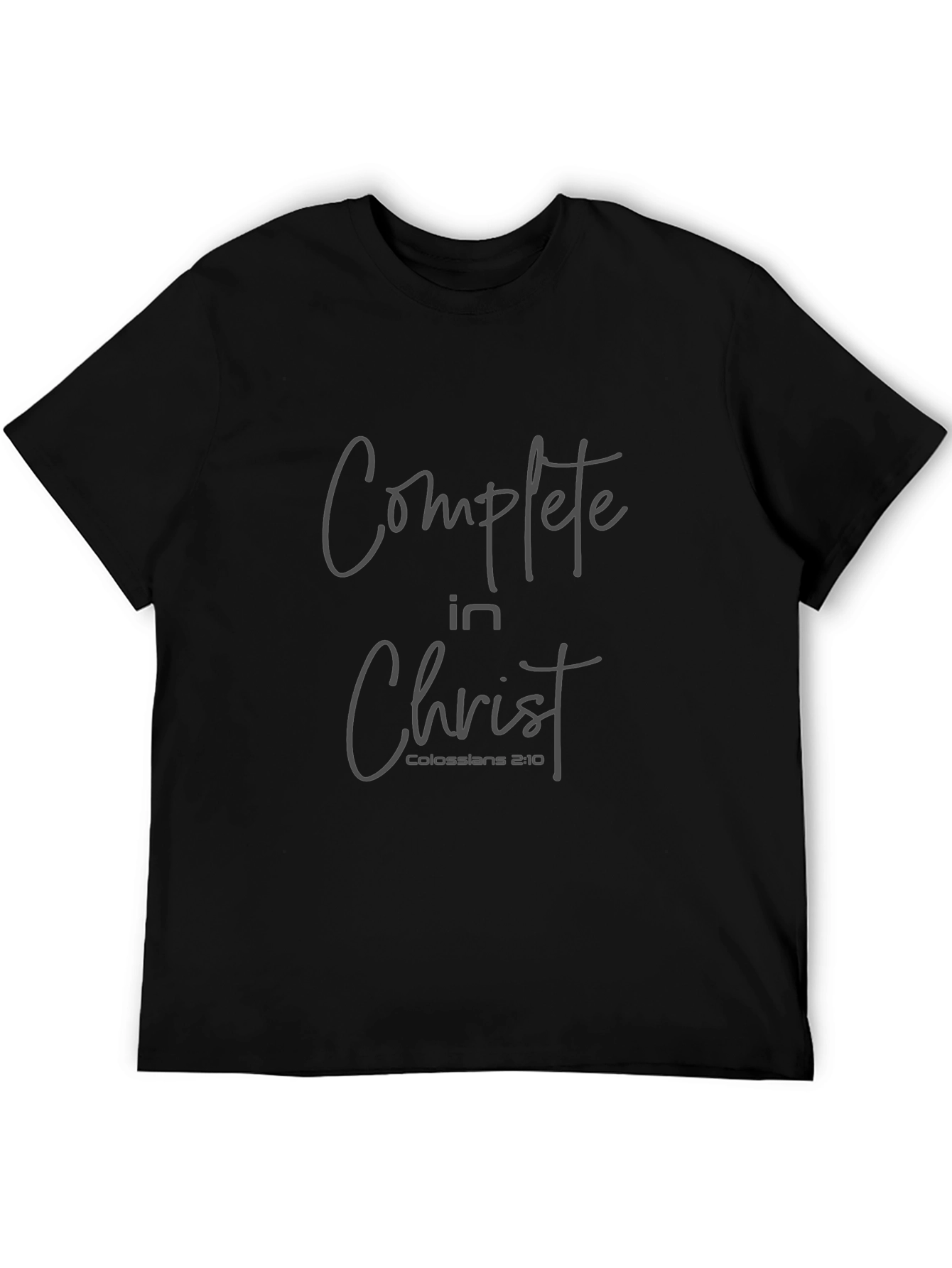 Complete in Christ Graphic Tee - Stylish Christian Apparel