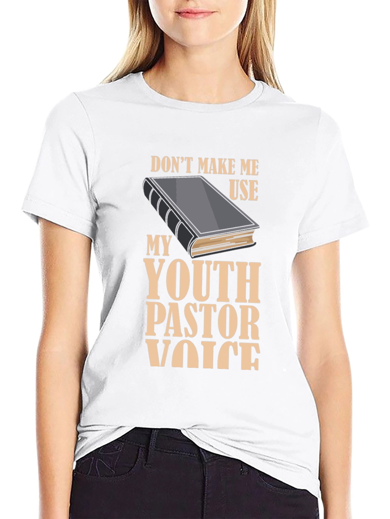 Youth Pastor Voice T-Shirt - Funny Christian Gift