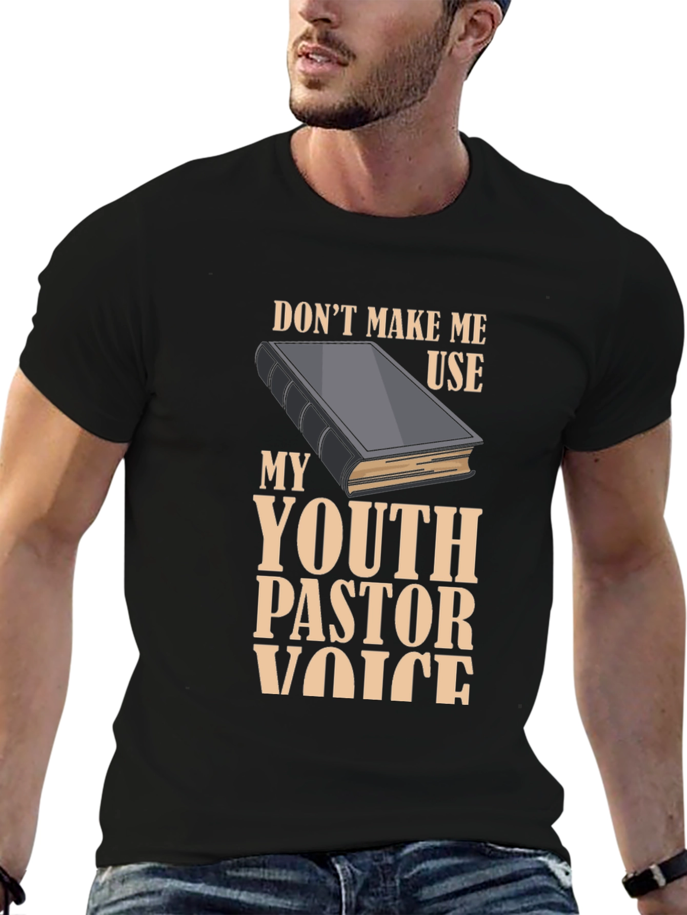 Youth Pastor Voice T-Shirt - Funny Christian Gift