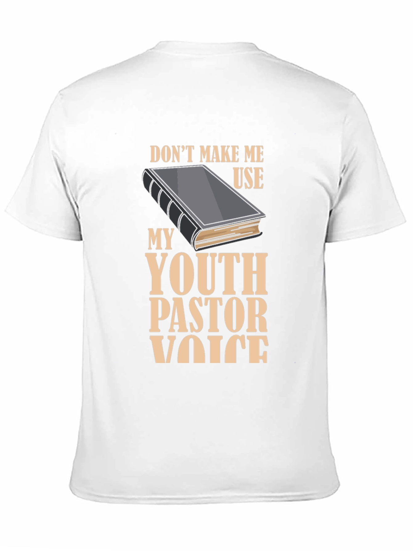 Youth Pastor Voice T-Shirt - Funny Christian Gift