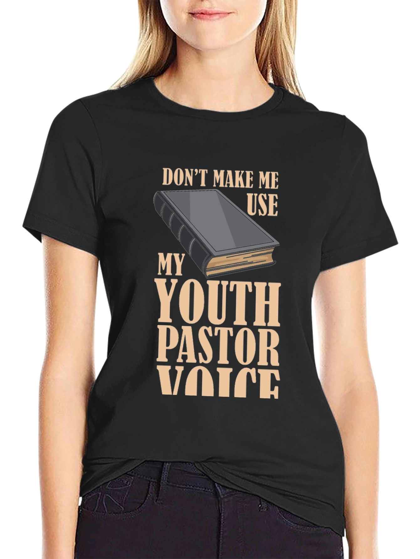 Youth Pastor Voice T-Shirt - Funny Christian Gift
