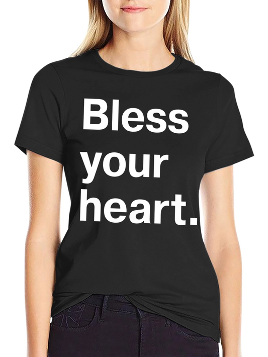 Bless Your Heart Graphic Tee - Comfort Fit Cotton T-Shirt