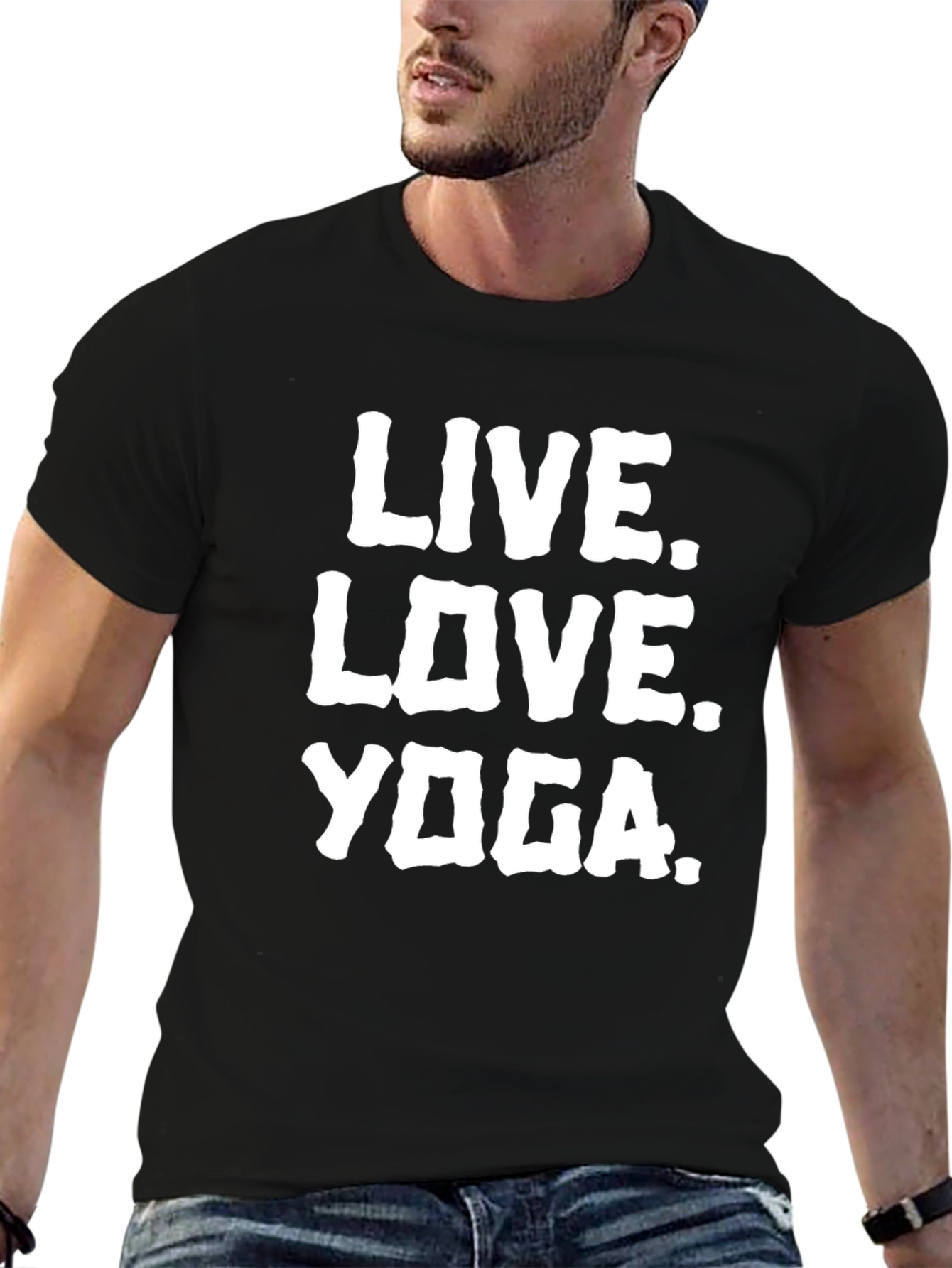 Live Love Yoga Graphic T-Shirt