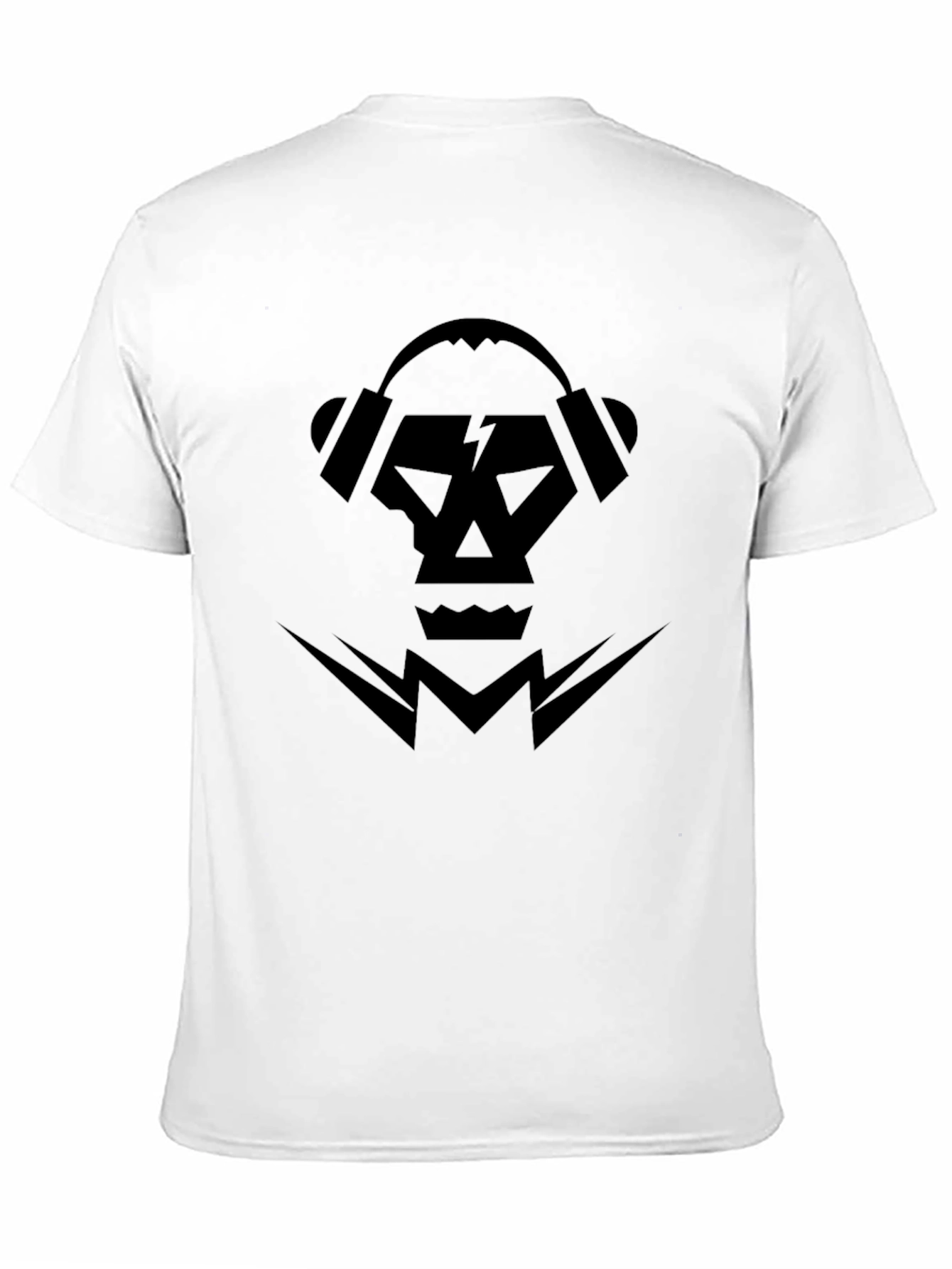 Skull & Headphones Graphic Tee - Modern Style