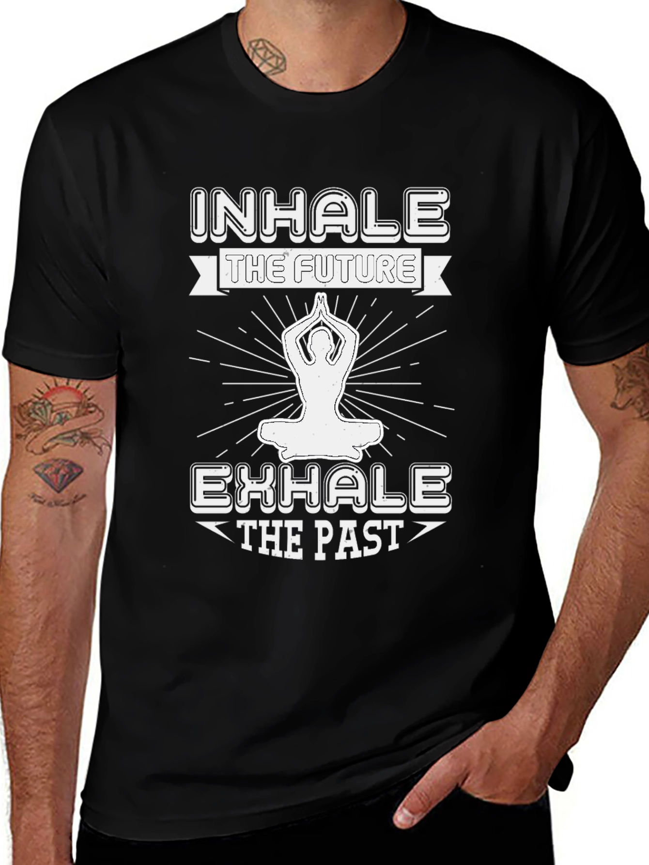 Inhale The Future Yoga T-Shirt