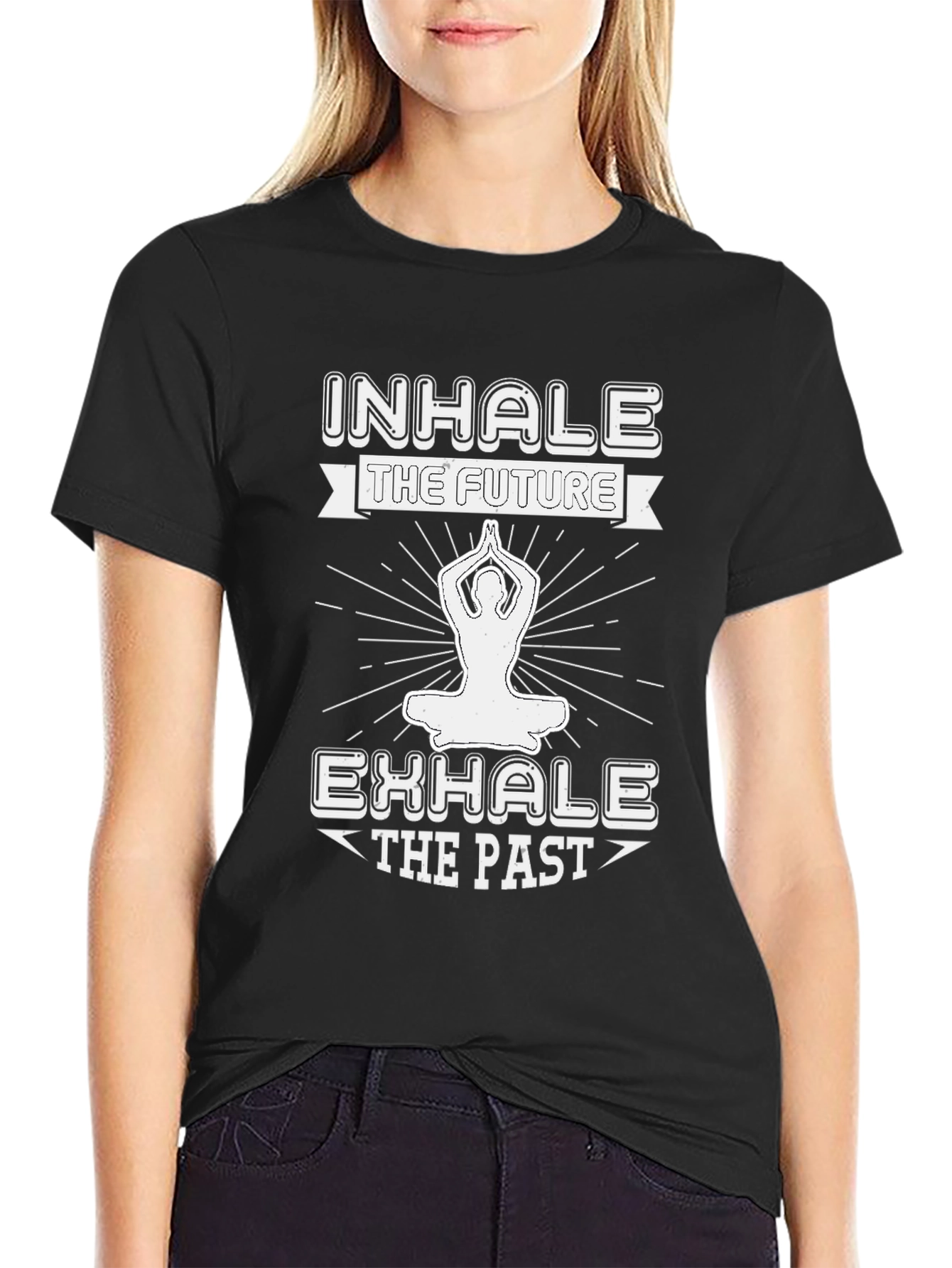 Inhale The Future Yoga T-Shirt