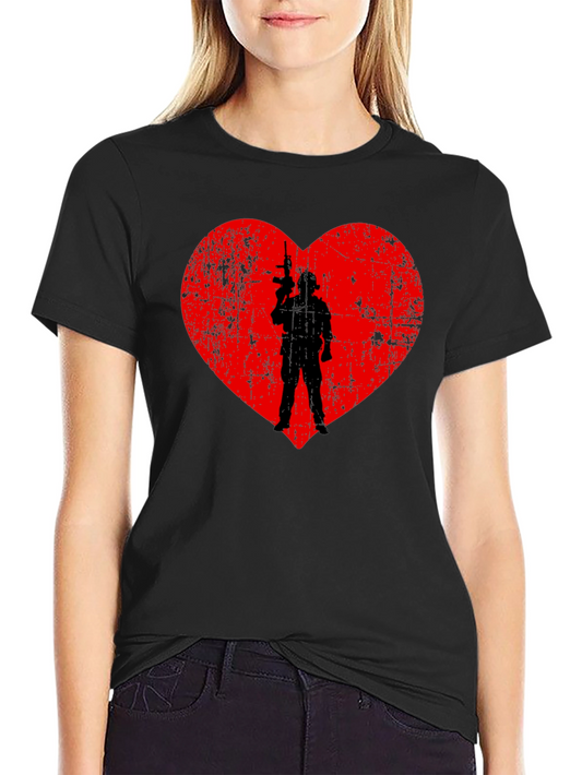 Tactical Heart T-Shirt - Military Love