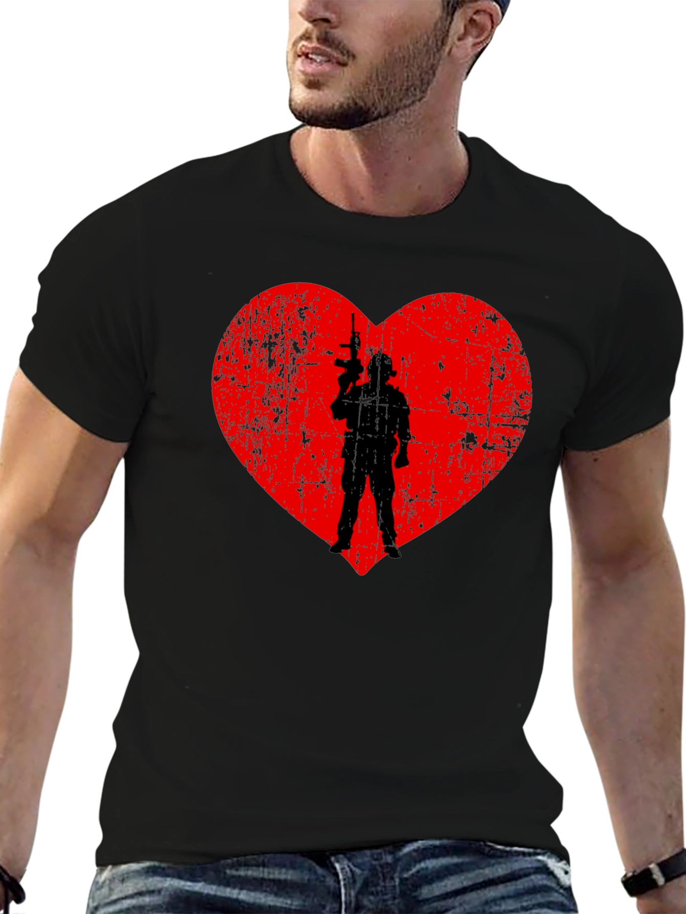 Tactical Heart T-Shirt - Military Love