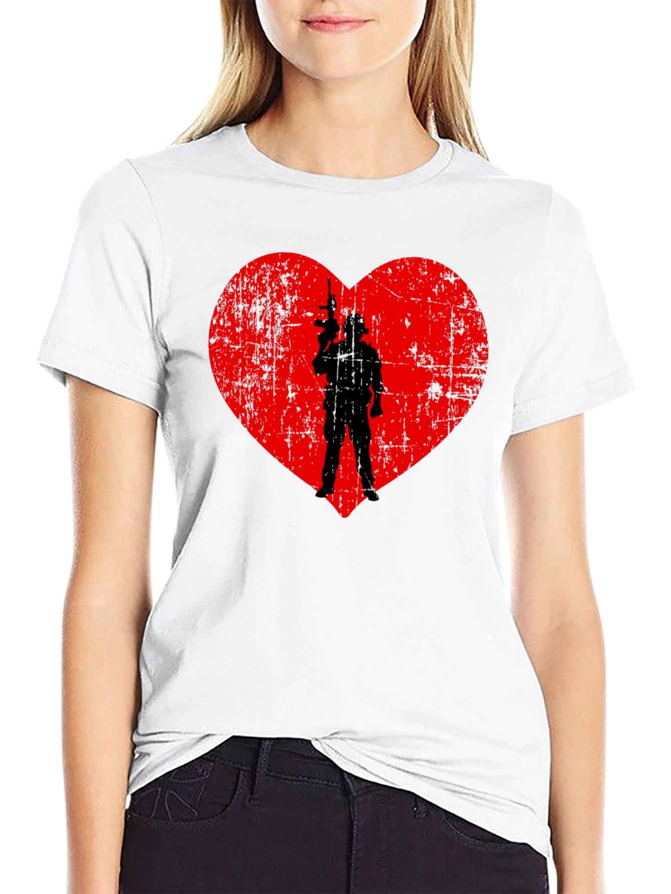 Tactical Heart T-Shirt - Military Love