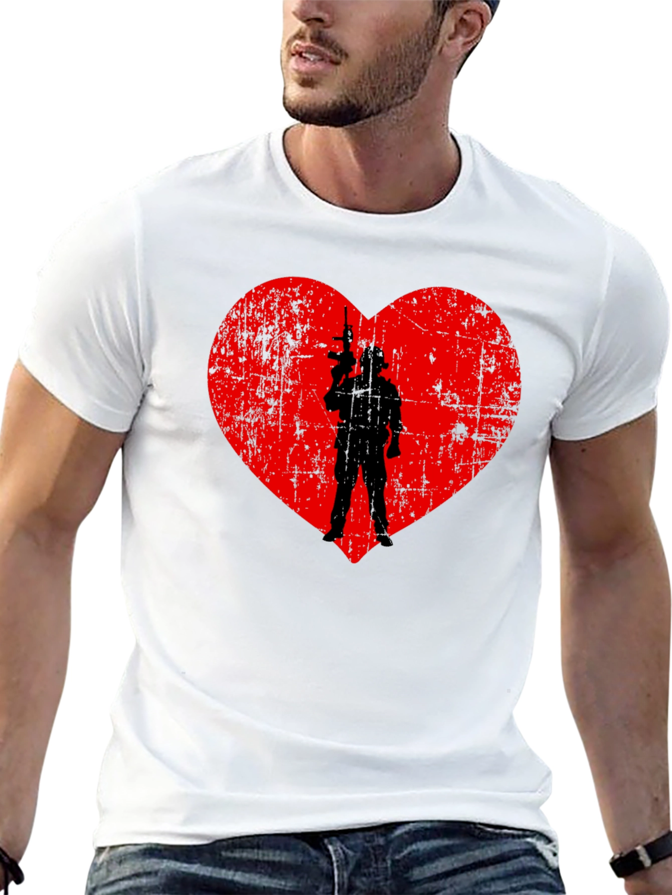 Tactical Heart T-Shirt - Military Love