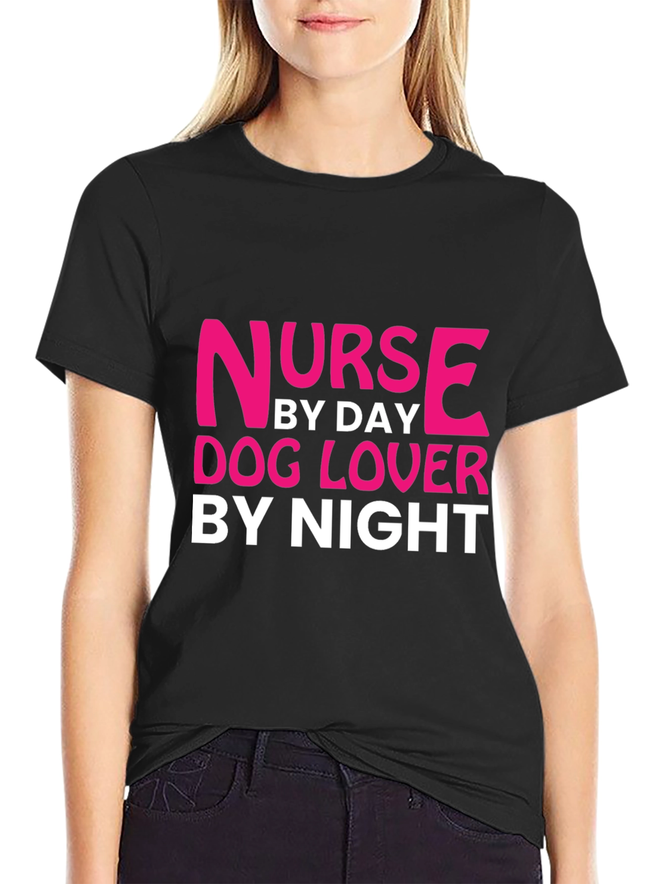 Nurse By Day Dog Lover By Night T-Shirt