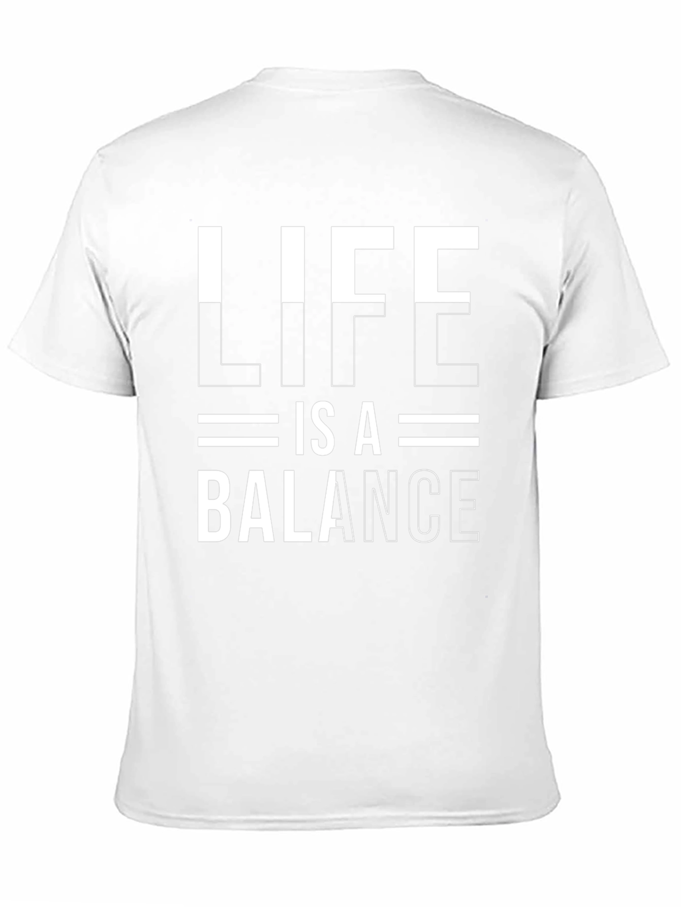 Life is a Balance Graphic Tee - Black