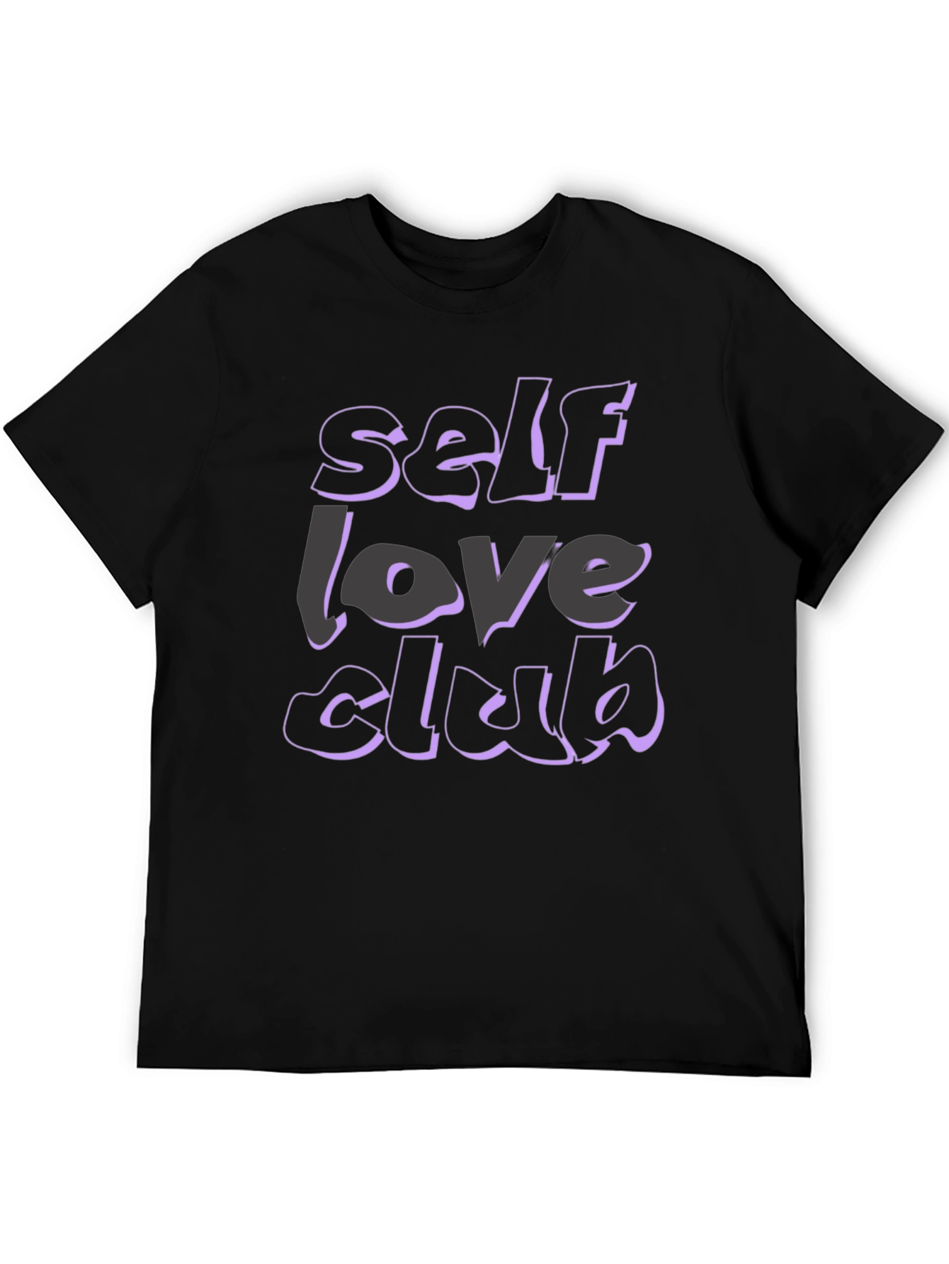 Self Love Club Graphic Tee - Black Unisex T-Shirt