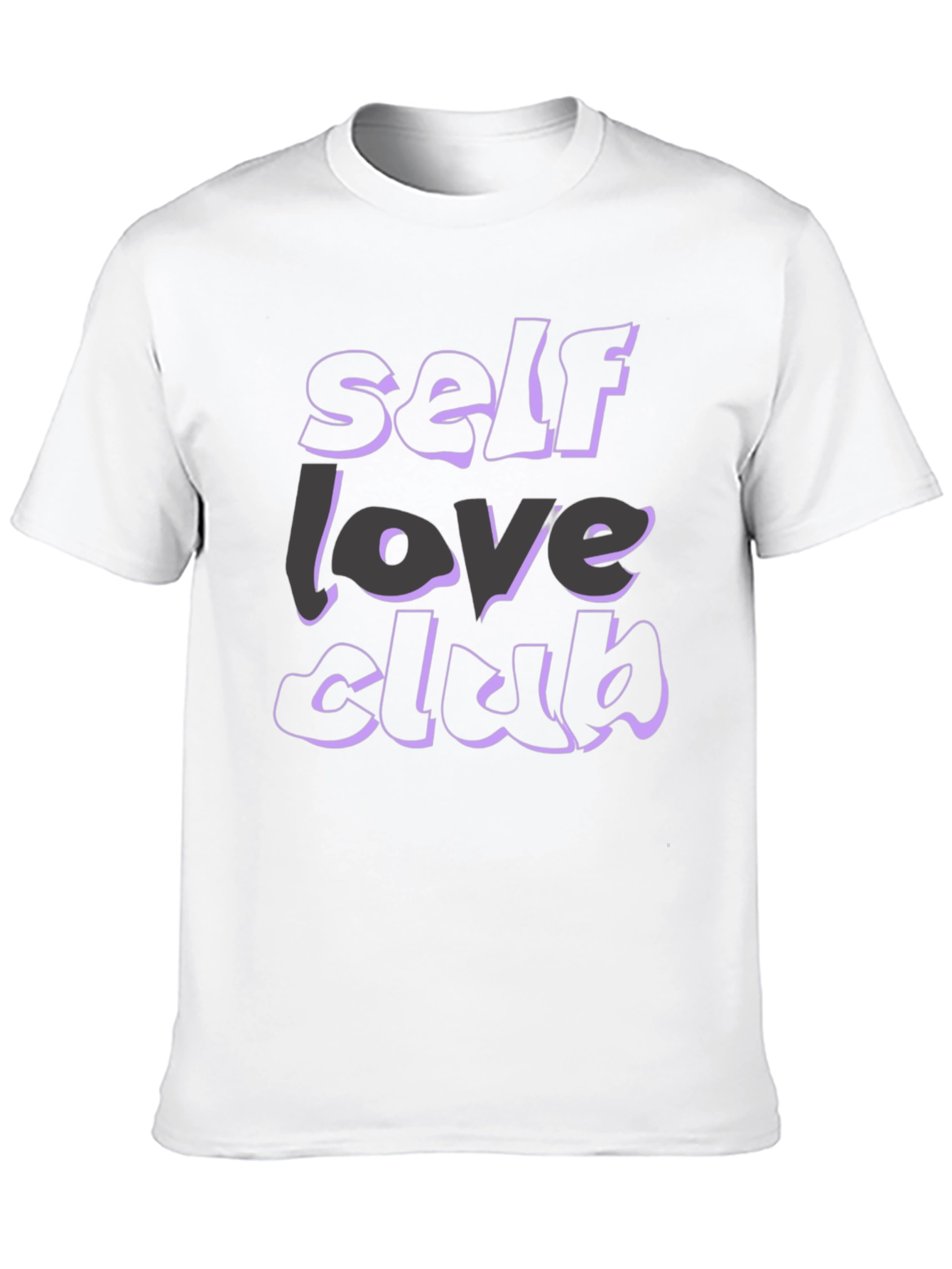 Self Love Club Graphic Tee - Black Unisex T-Shirt