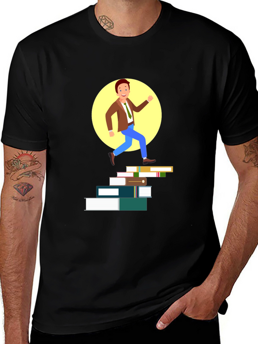 Bookworm Ascent Graphic Tee - Black