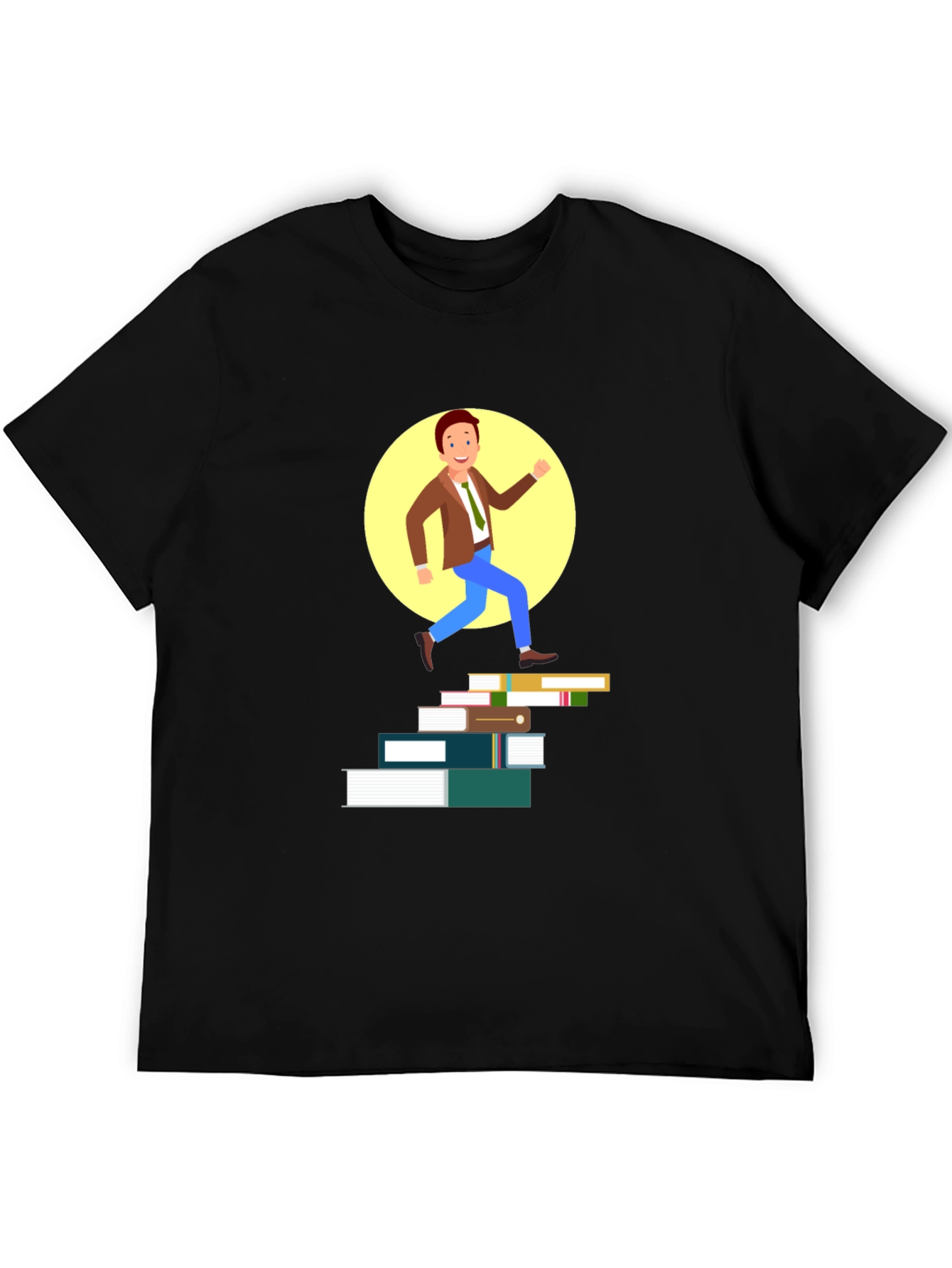 Bookworm Ascent Graphic Tee - Black