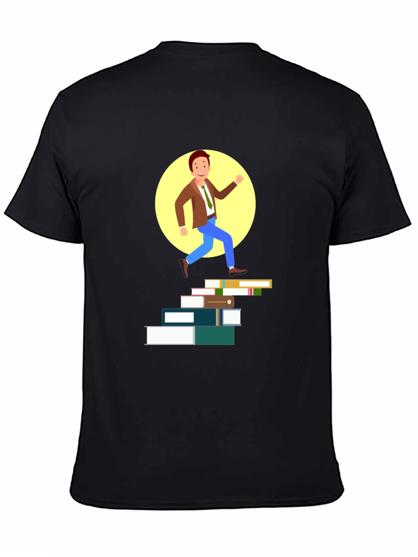 Bookworm Ascent Graphic Tee - Black