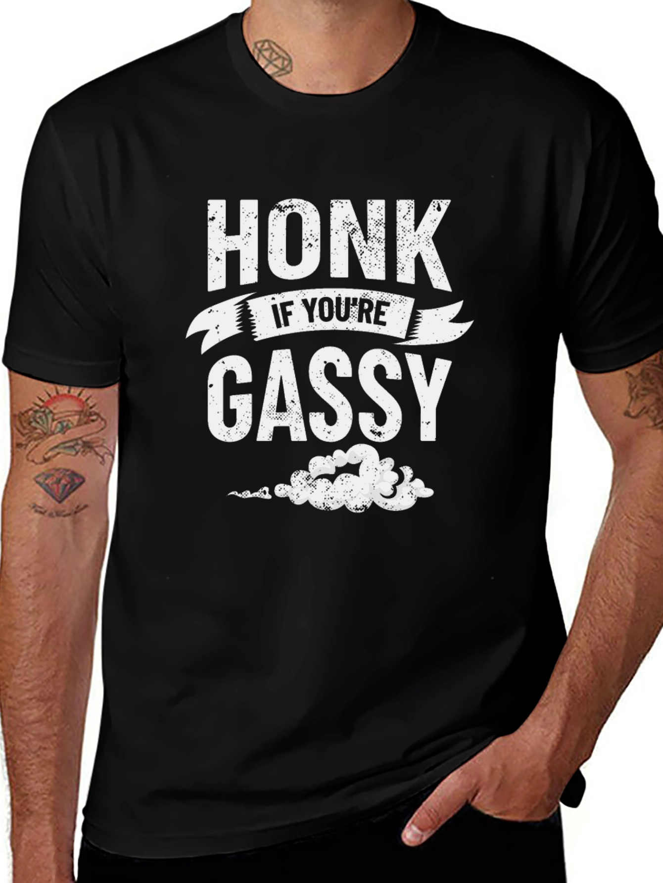 Honk If Youre Gassy Graphic T-Shirt
