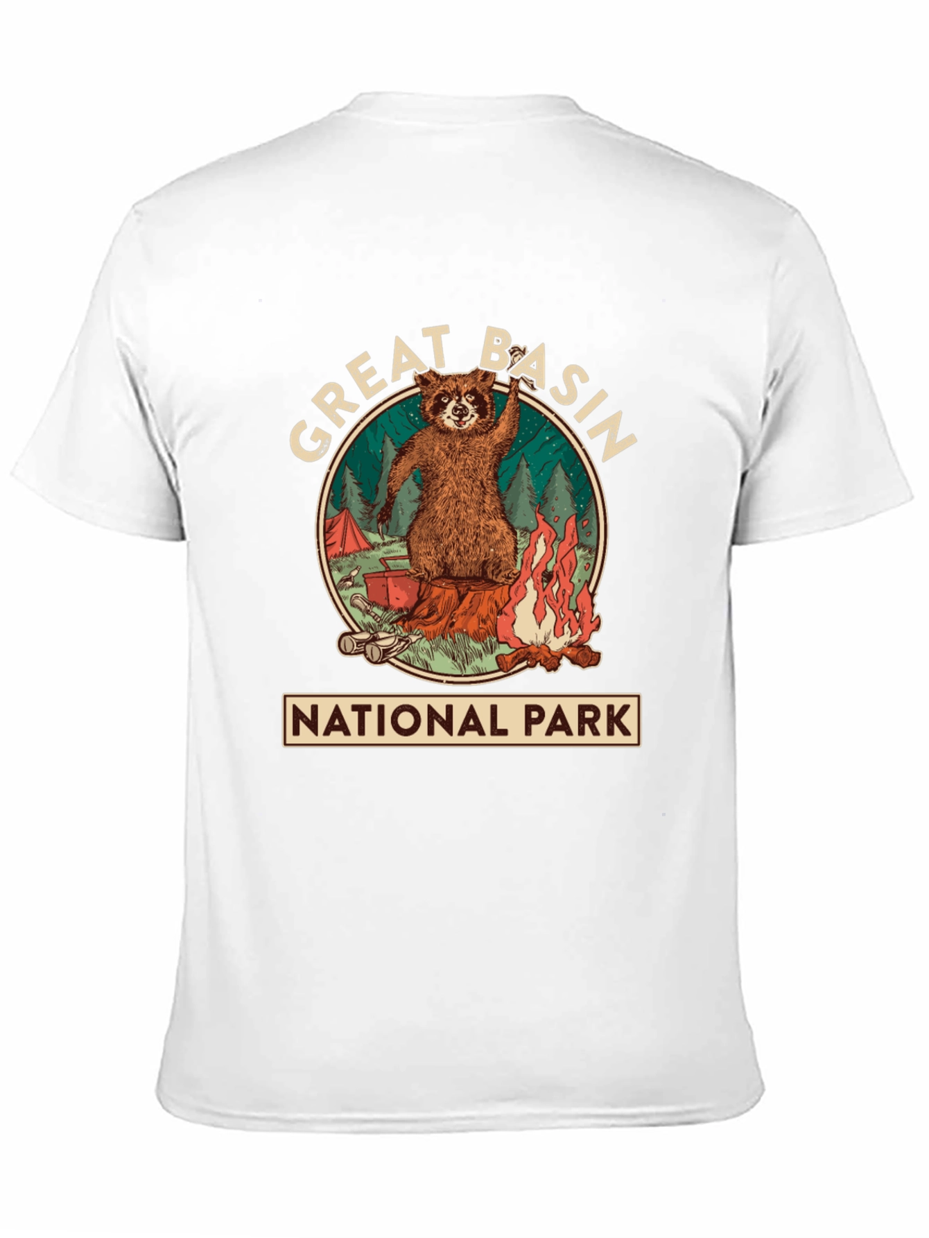 Great Basin National Park Raccoon T-Shirt