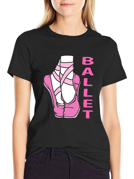 Ballet Shoes T-Shirt - Dance Lover Tee