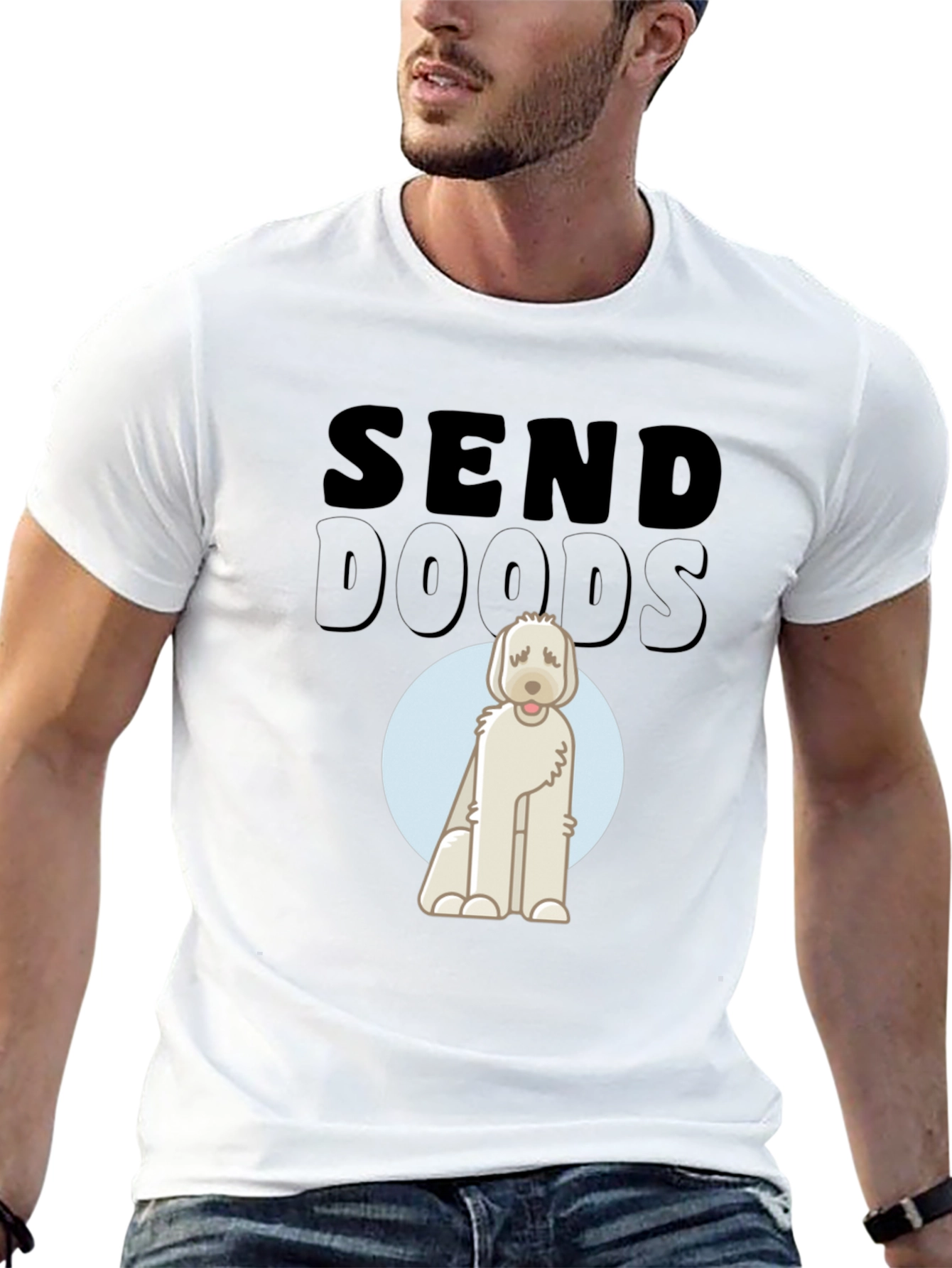 Send Doods T-Shirt - Funny Doodle Dog Tee