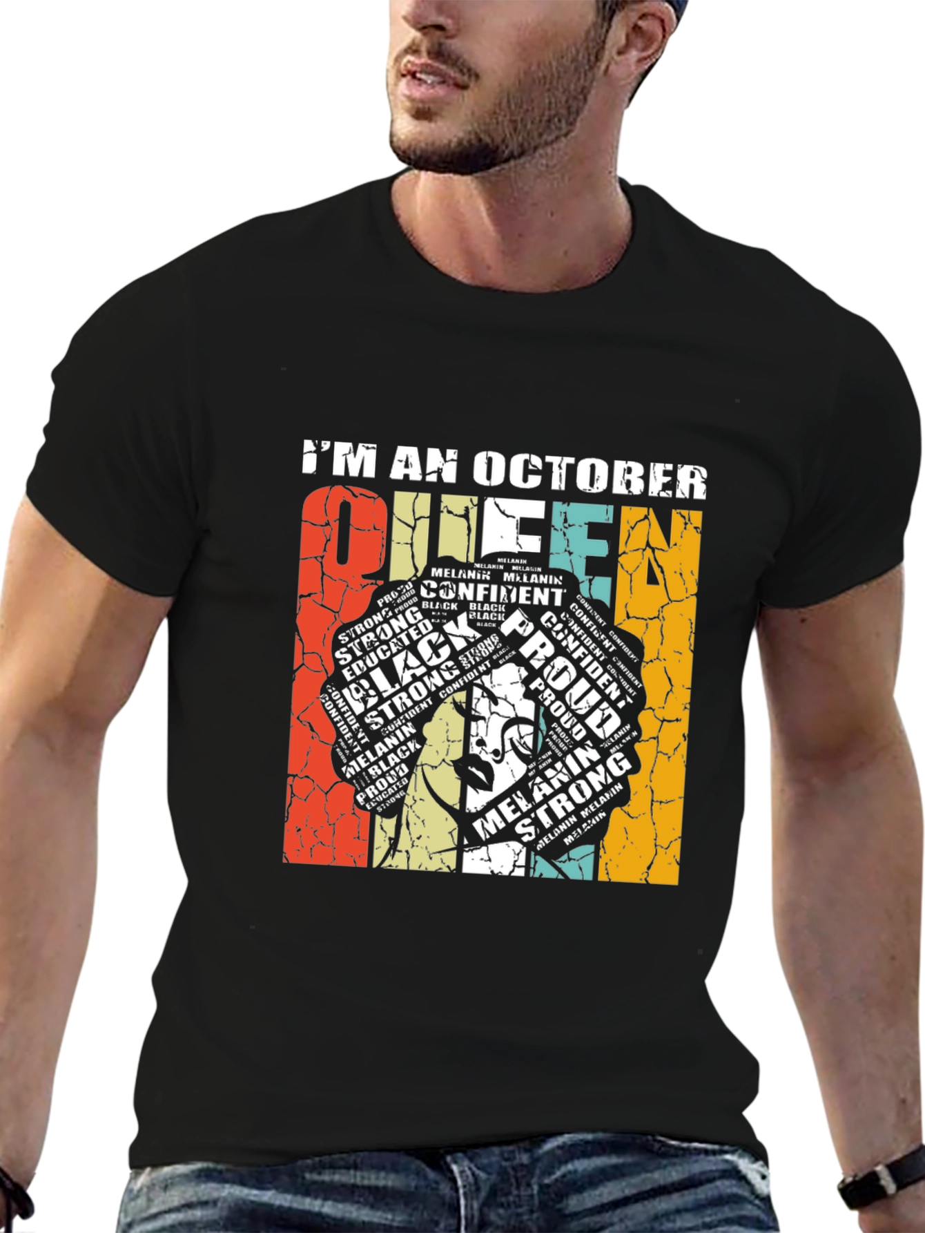 October Queen Black Pride T-Shirt