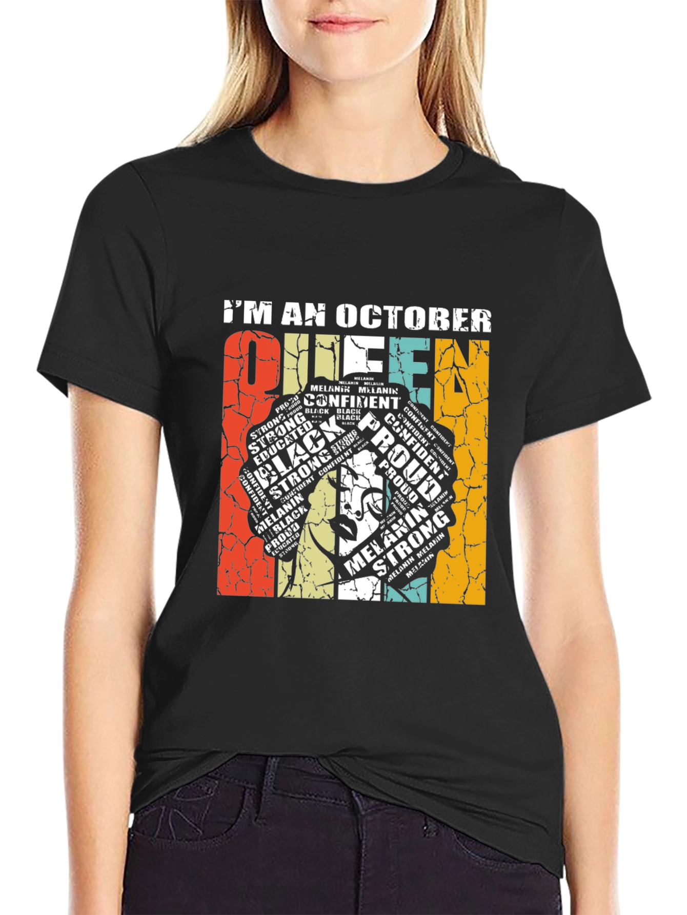 October Queen Black Pride T-Shirt