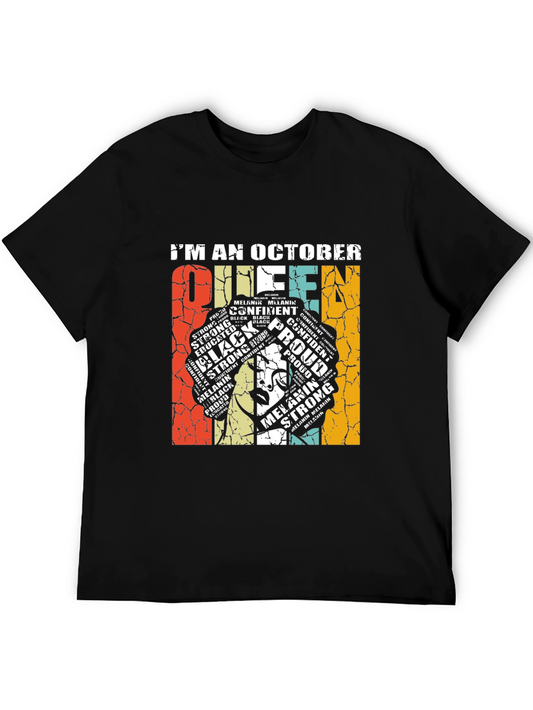 October Queen Black Pride T-Shirt