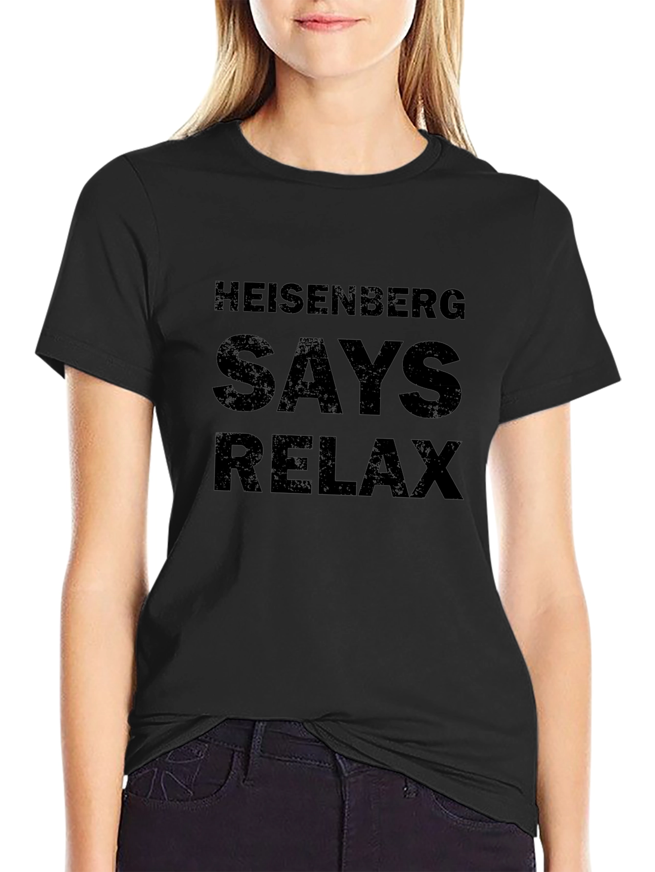 Heisenberg Says Relax Graphic T-Shirt