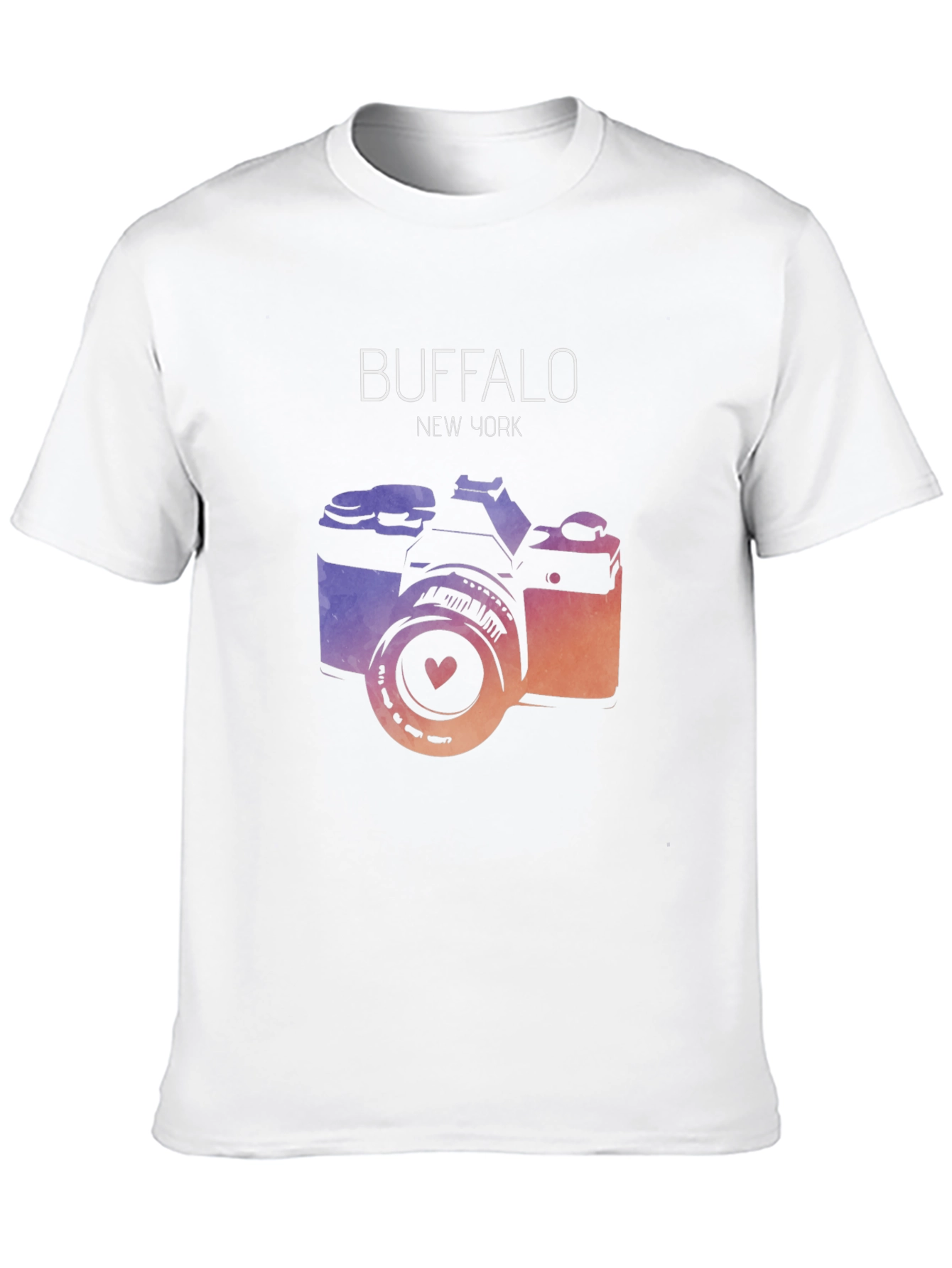 Buffalo NY Camera Graphic Tee