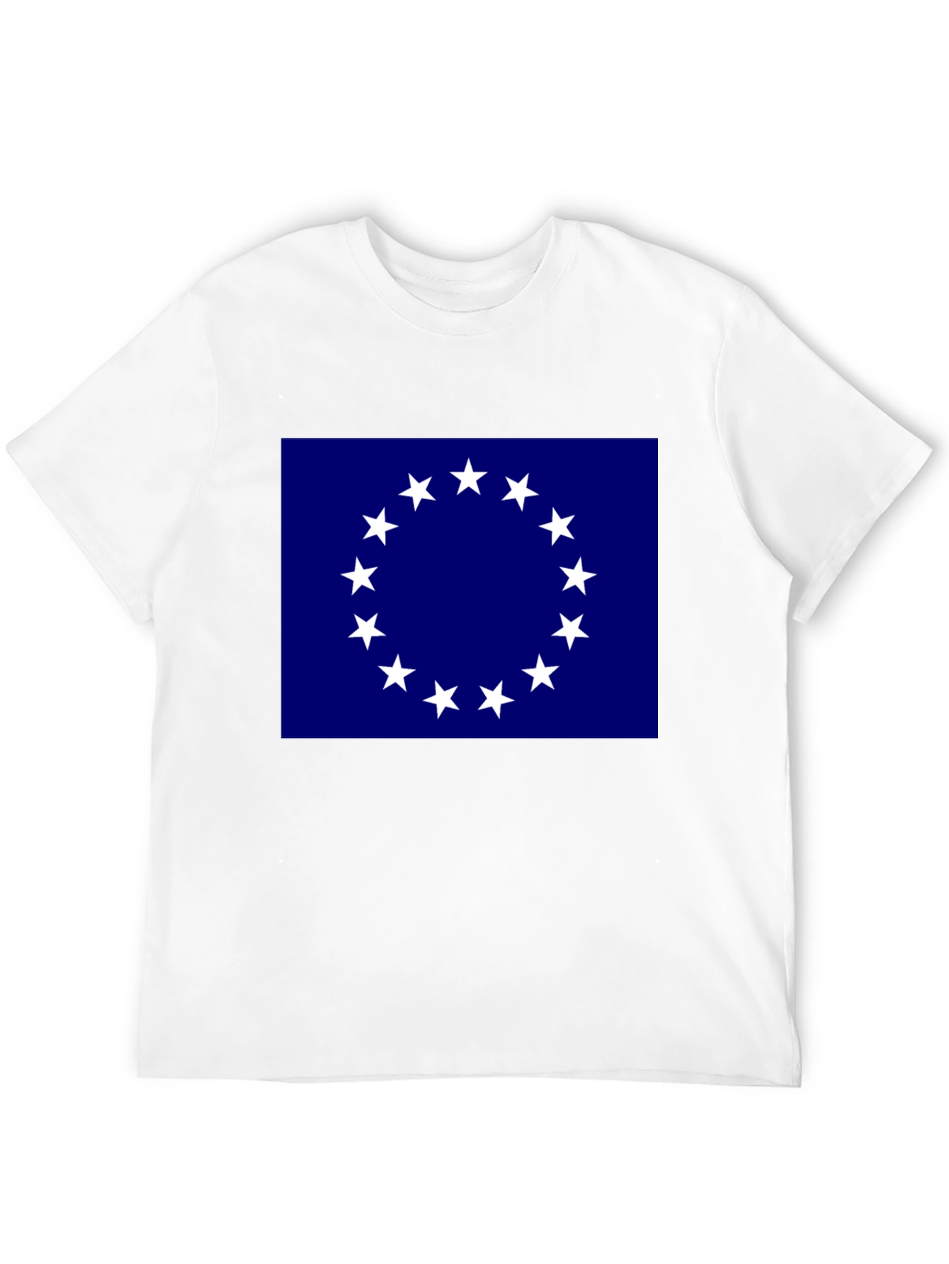 American Revolution 13 Stars Black T-Shirt