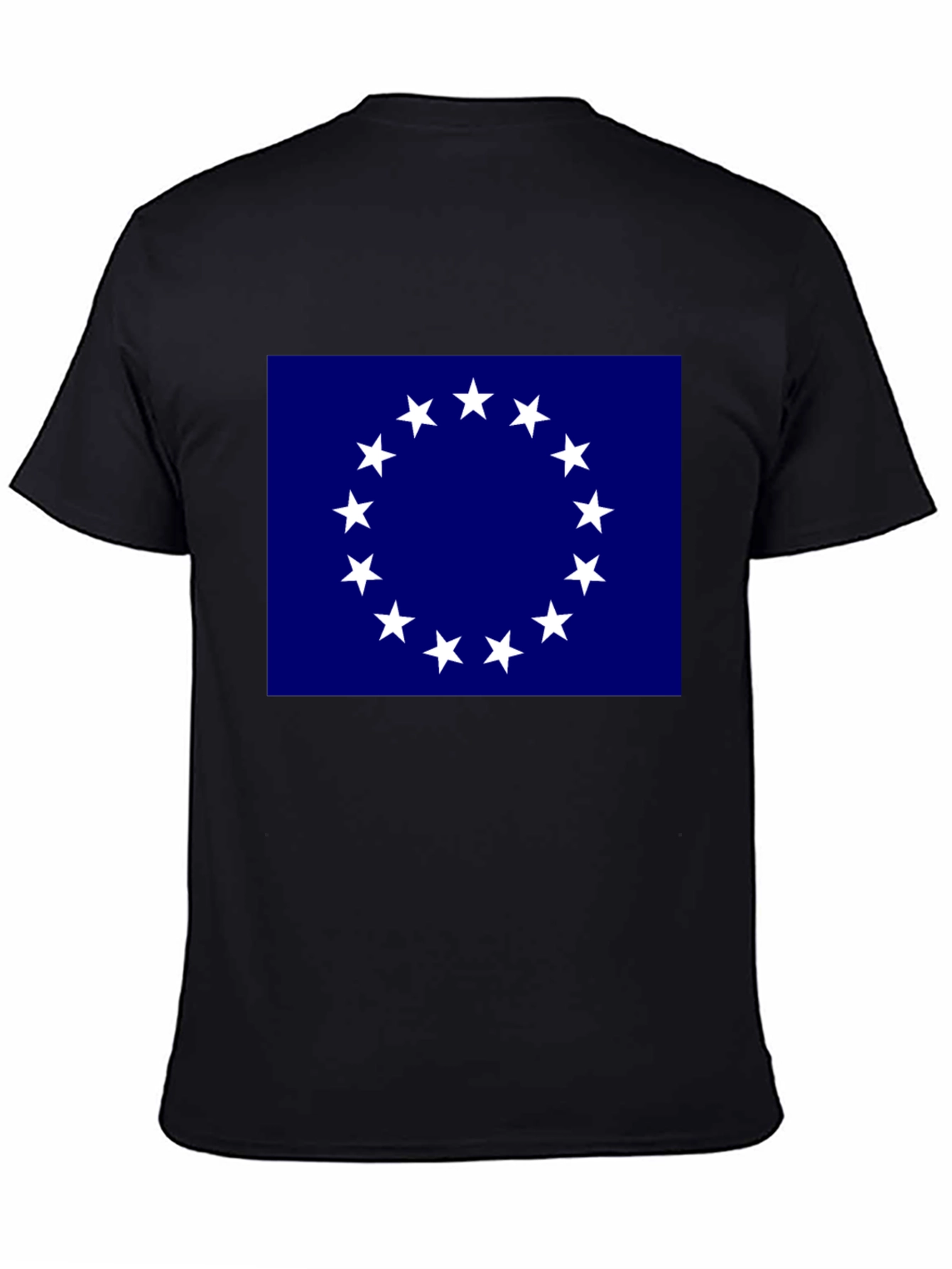 American Revolution 13 Stars Black T-Shirt
