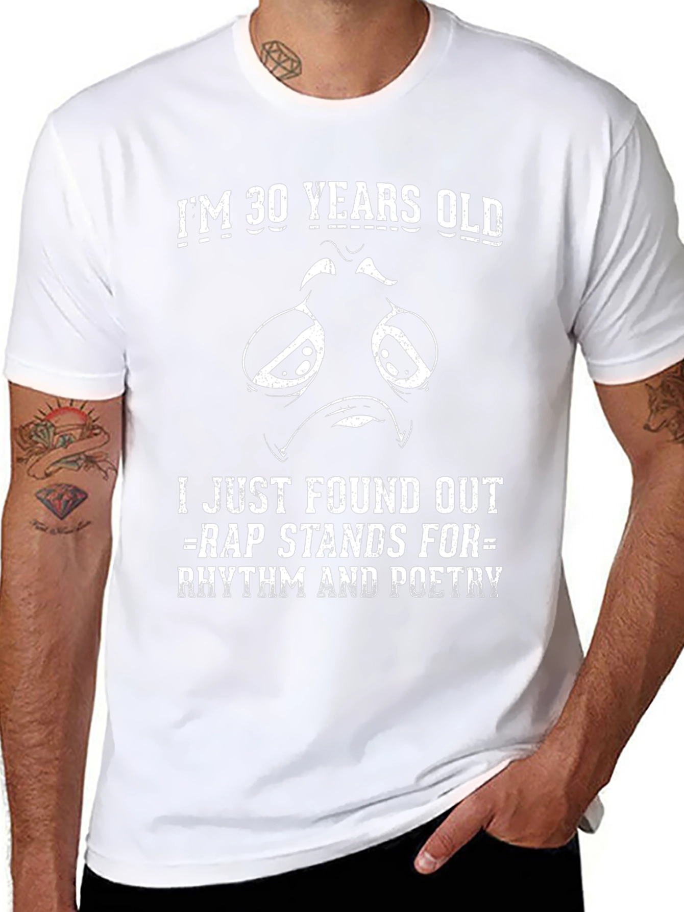 30 Years Old Funny Rap Definition T-Shirt