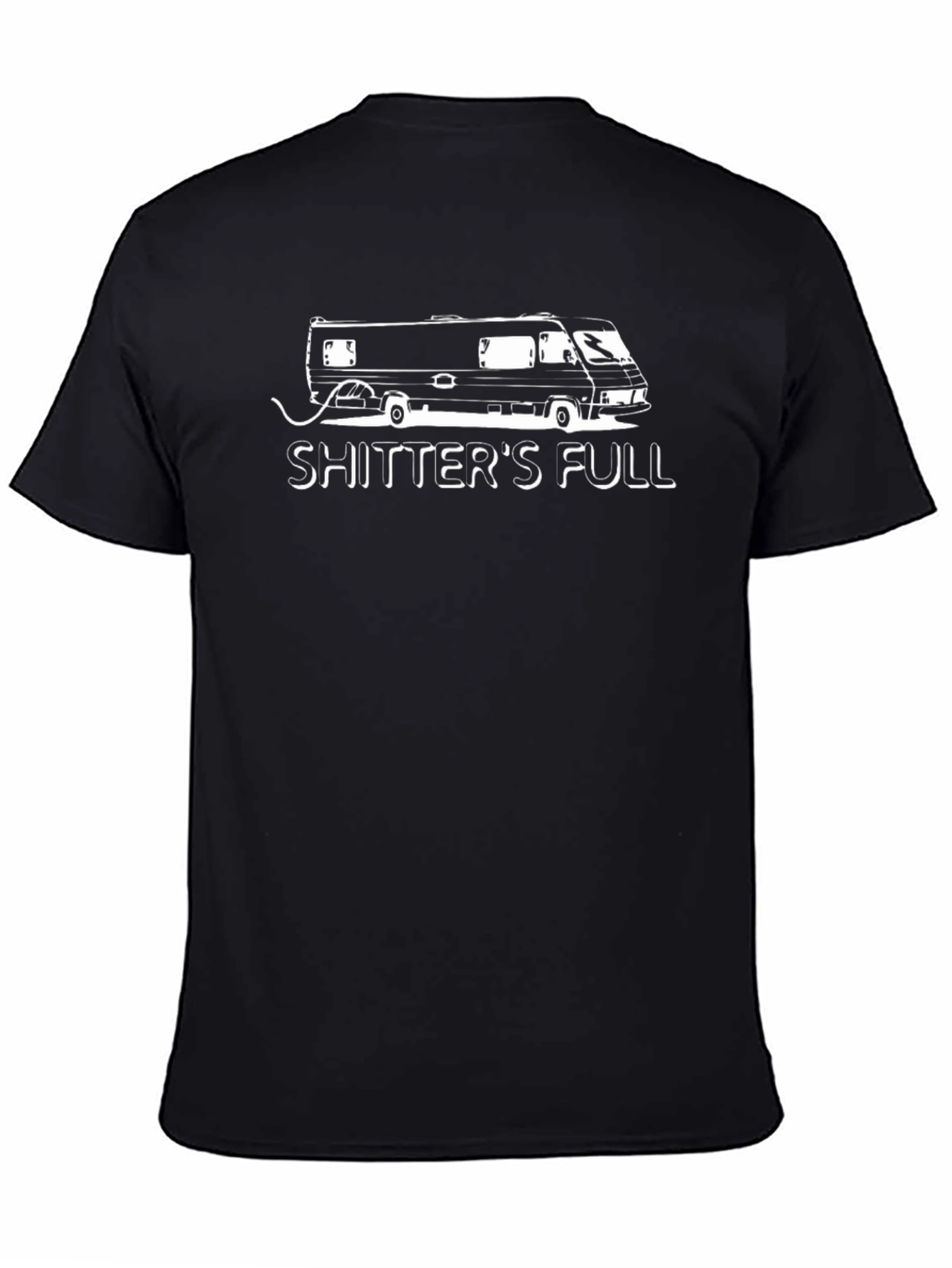 Shitters Full RV Black Graphic T-Shirt