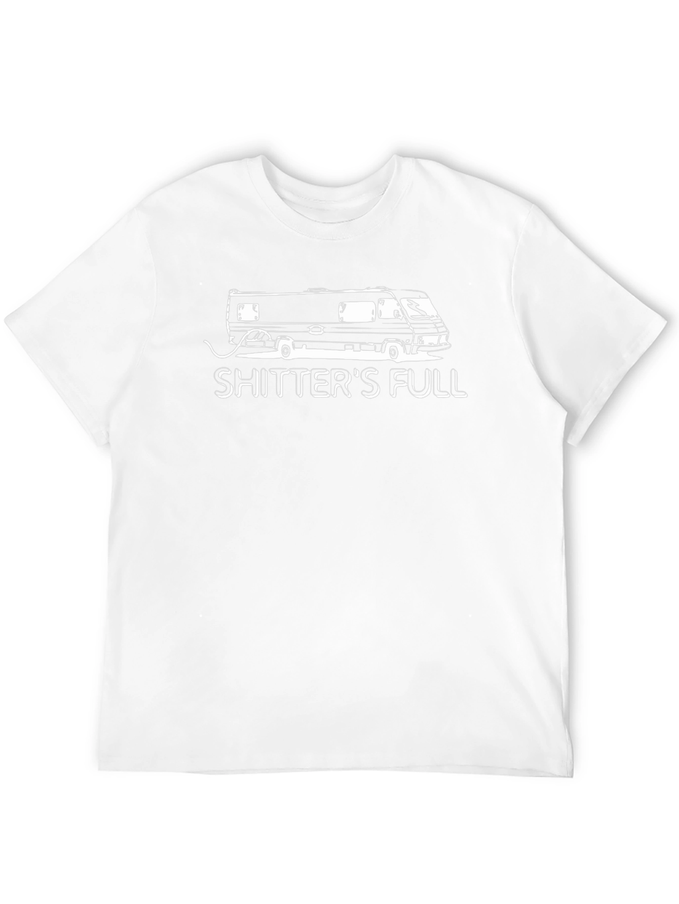 Shitters Full RV Black Graphic T-Shirt