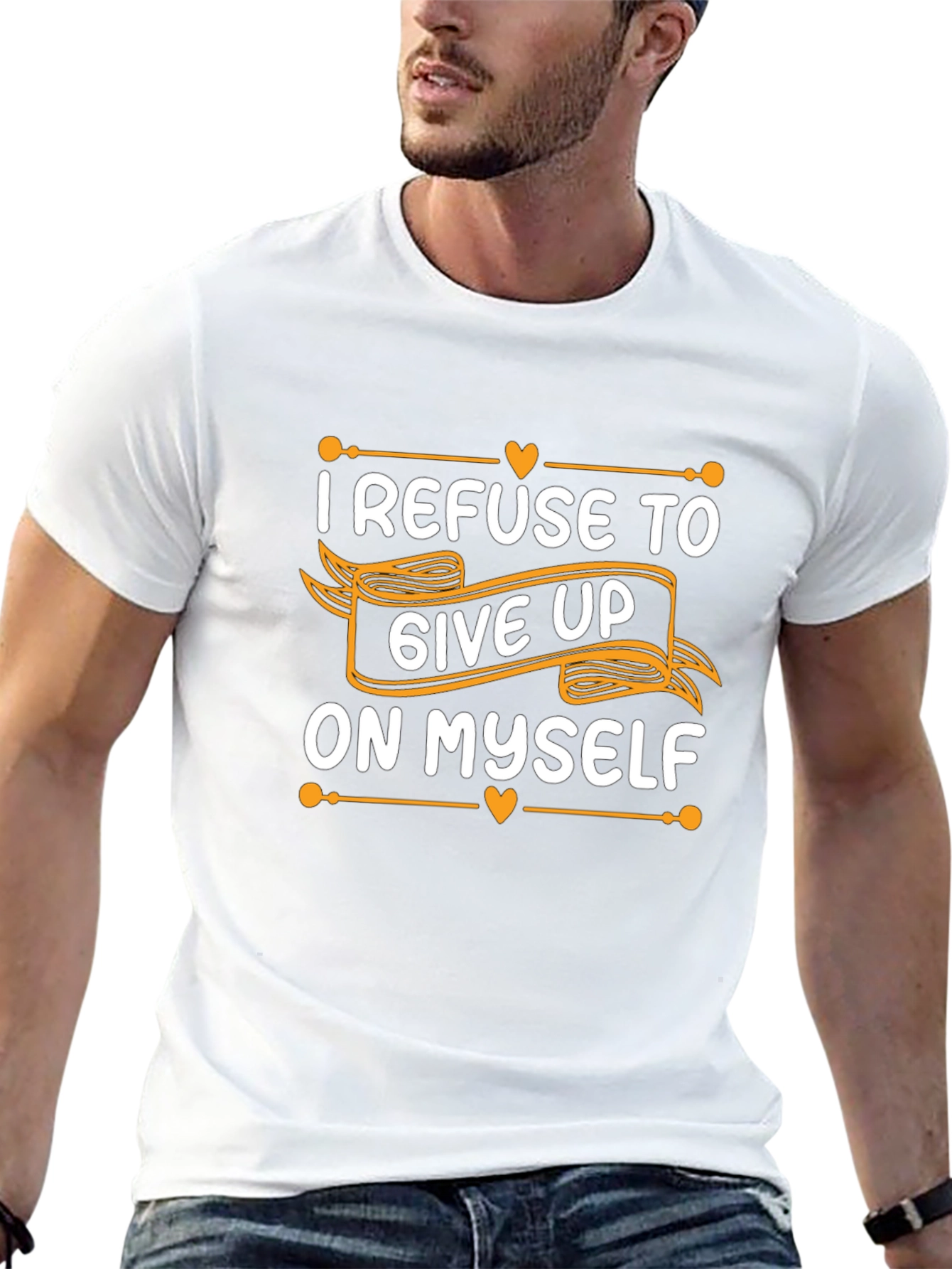 Refuse To Give Up Inspirational T-Shirt