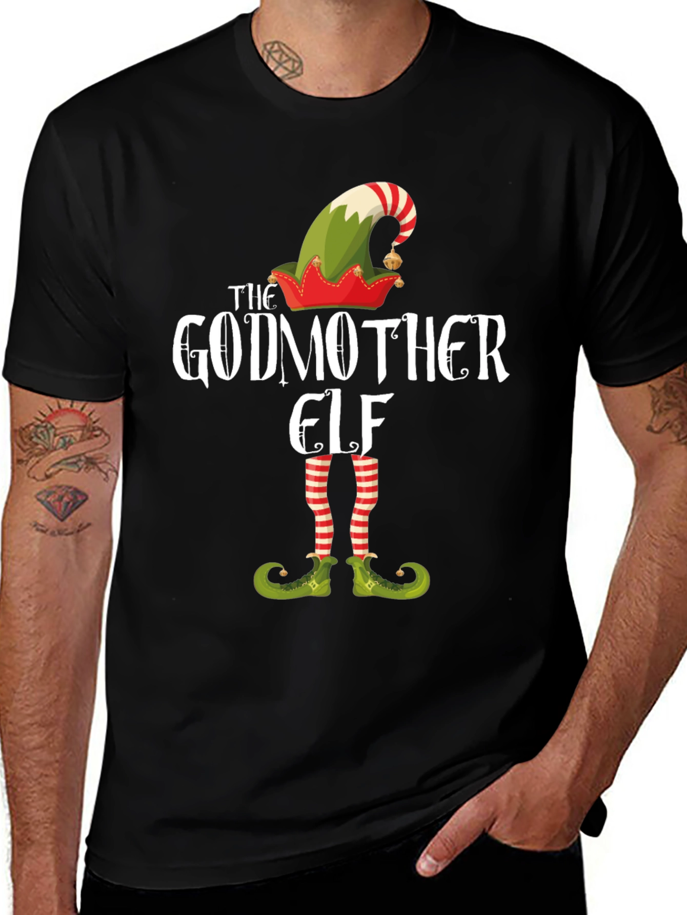 Godmother Elf Christmas T-Shirt