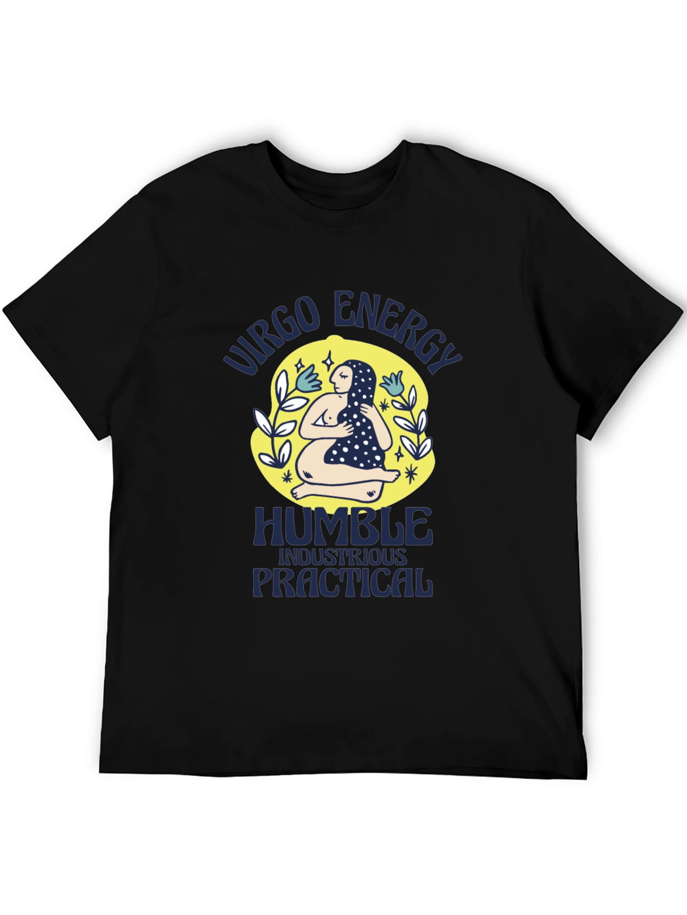 Virgo Energy Graphic T-Shirt - Humble & Practical