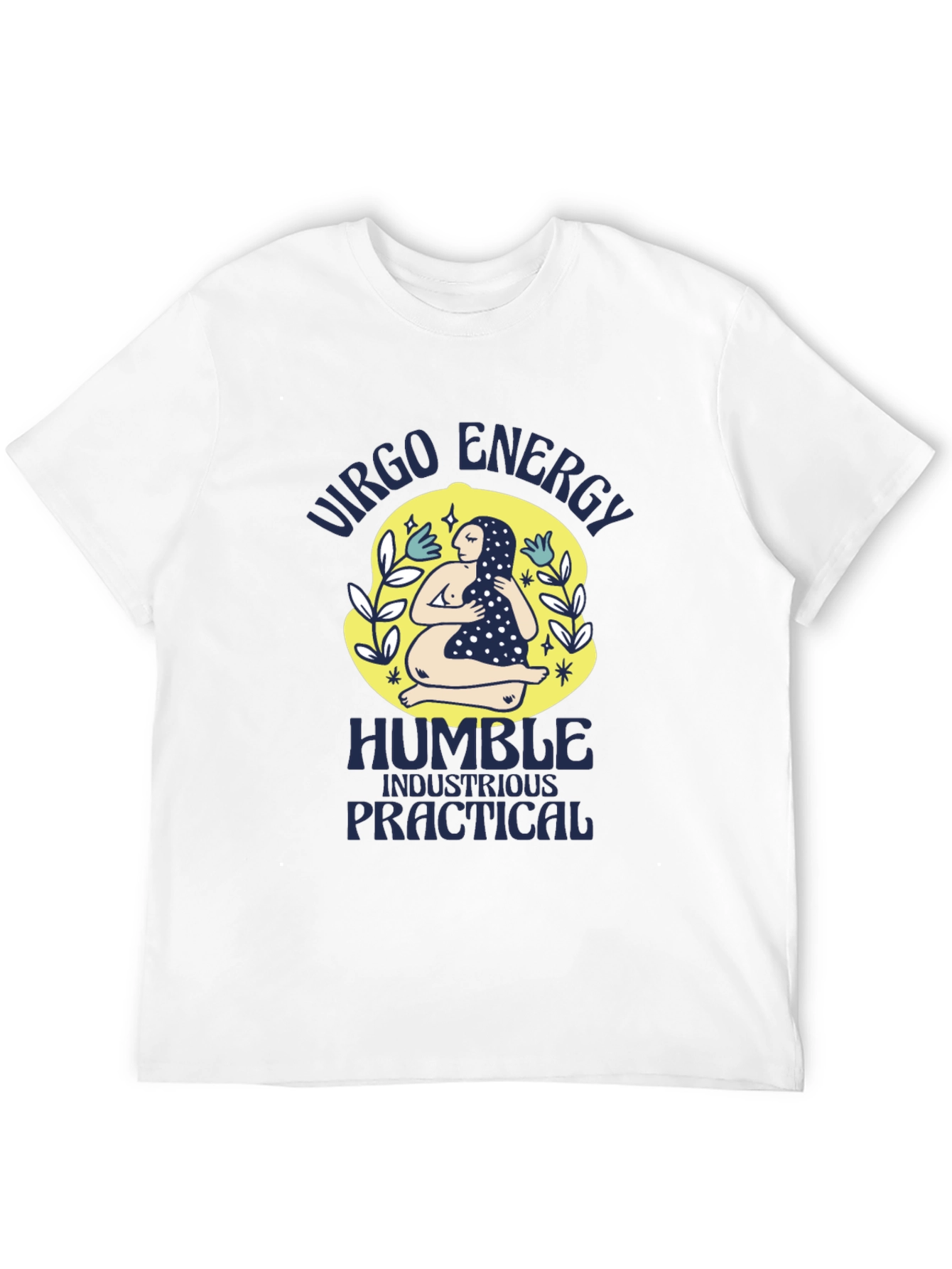 Virgo Energy Graphic T-Shirt - Humble & Practical