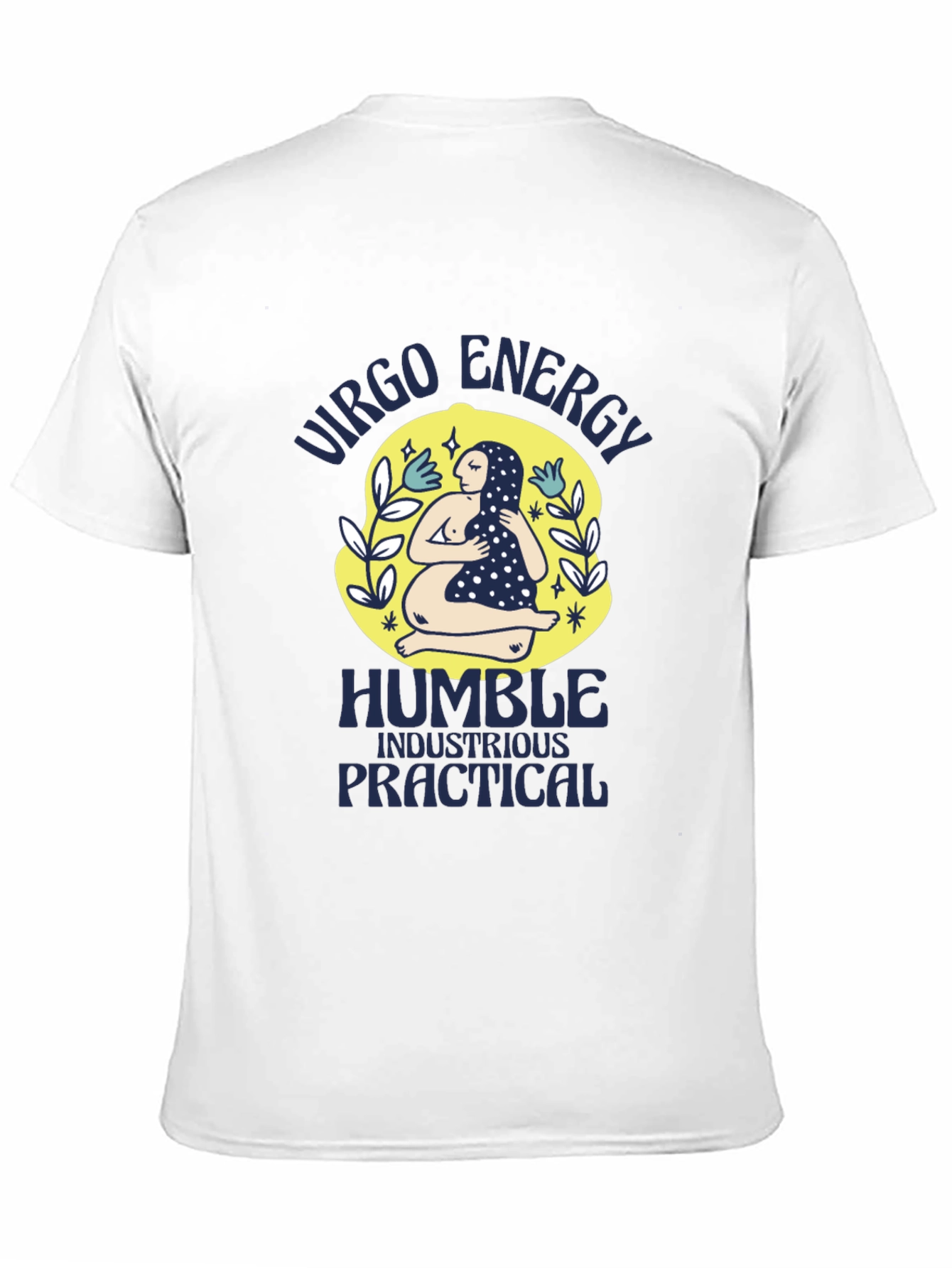 Virgo Energy Graphic T-Shirt - Humble & Practical