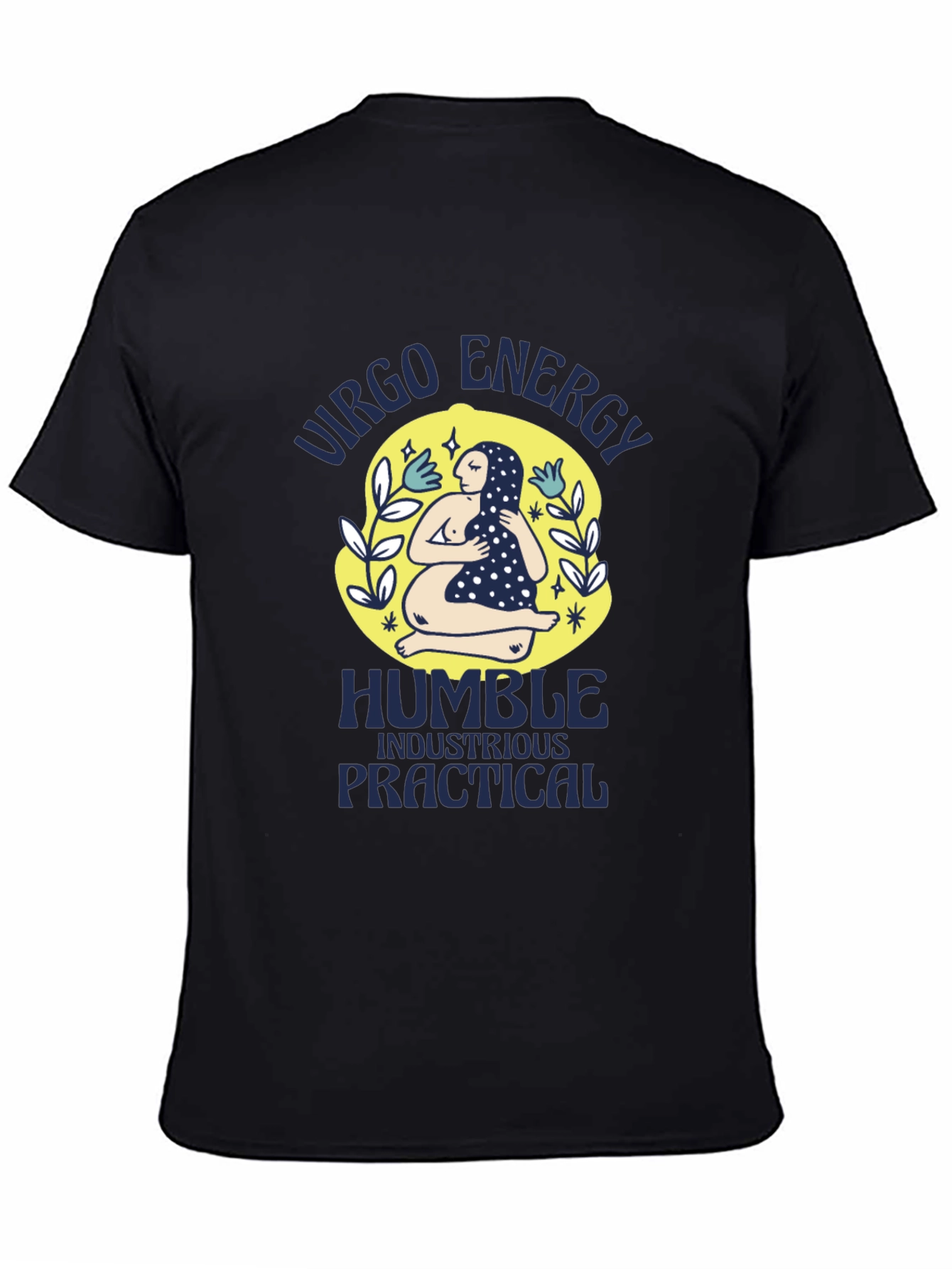 Virgo Energy Graphic T-Shirt - Humble & Practical