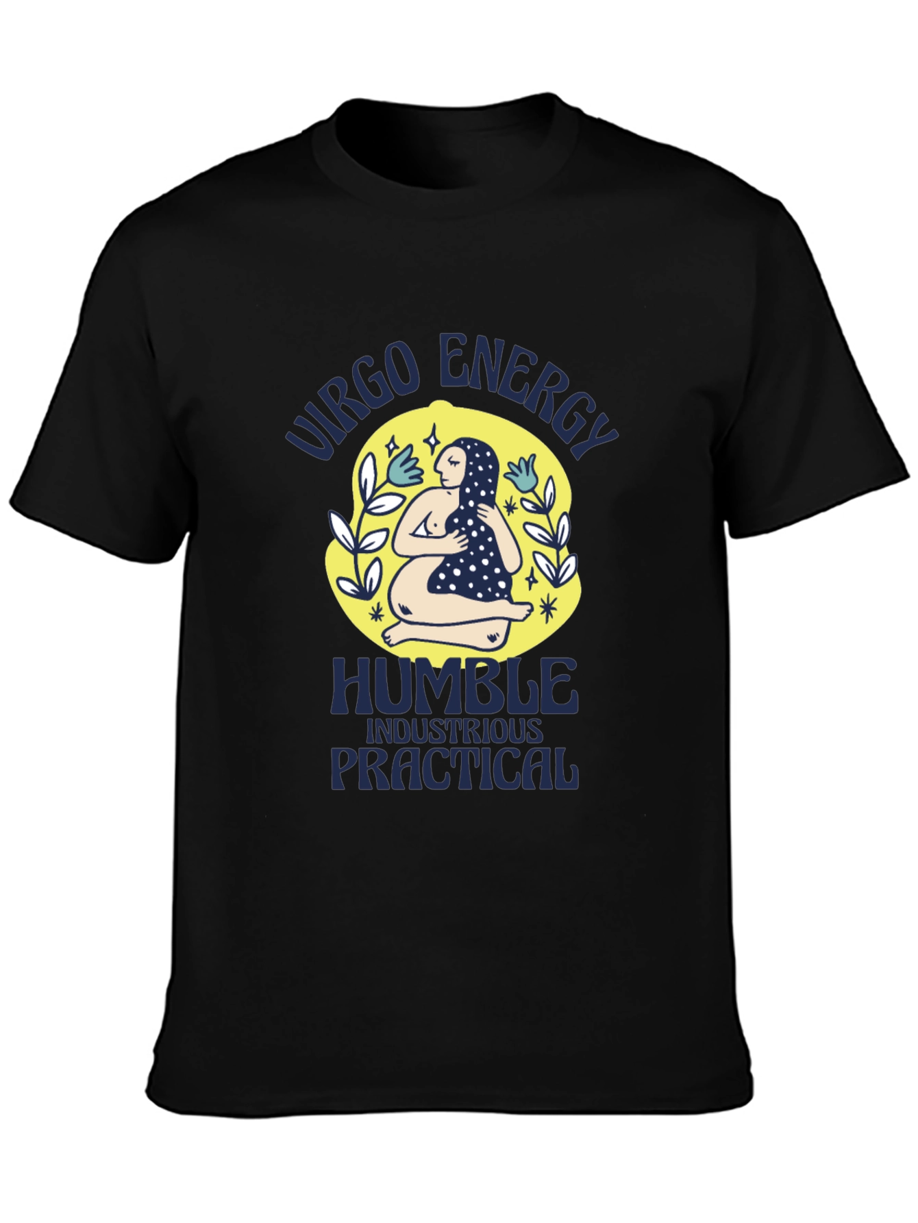 Virgo Energy Graphic T-Shirt - Humble & Practical
