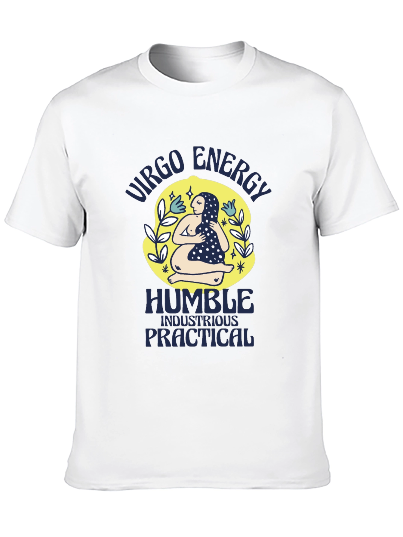 Virgo Energy Graphic T-Shirt - Humble & Practical