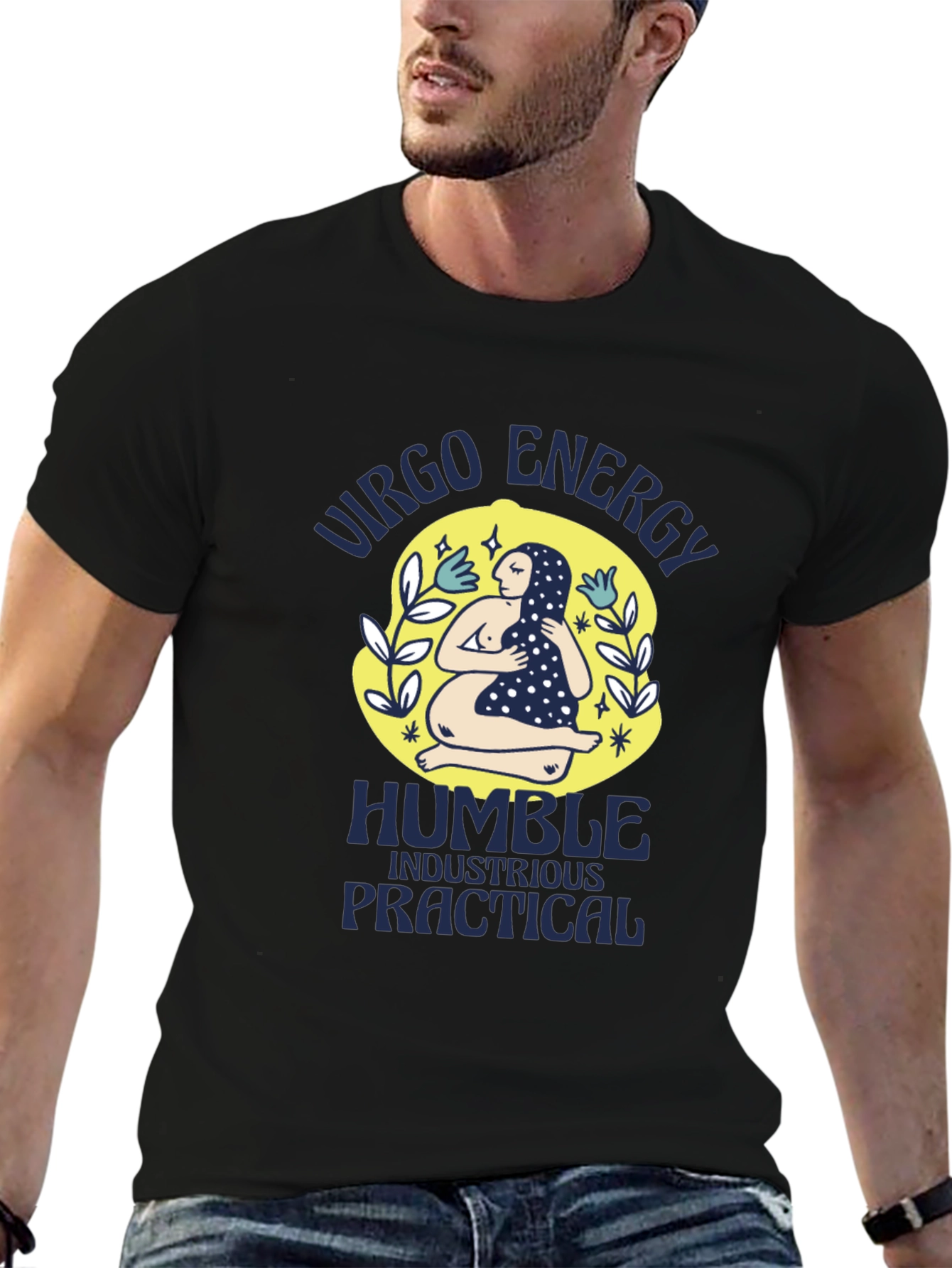 Virgo Energy Graphic T-Shirt - Humble & Practical