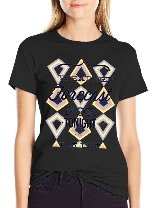 Abstract Weather Forecast Tee