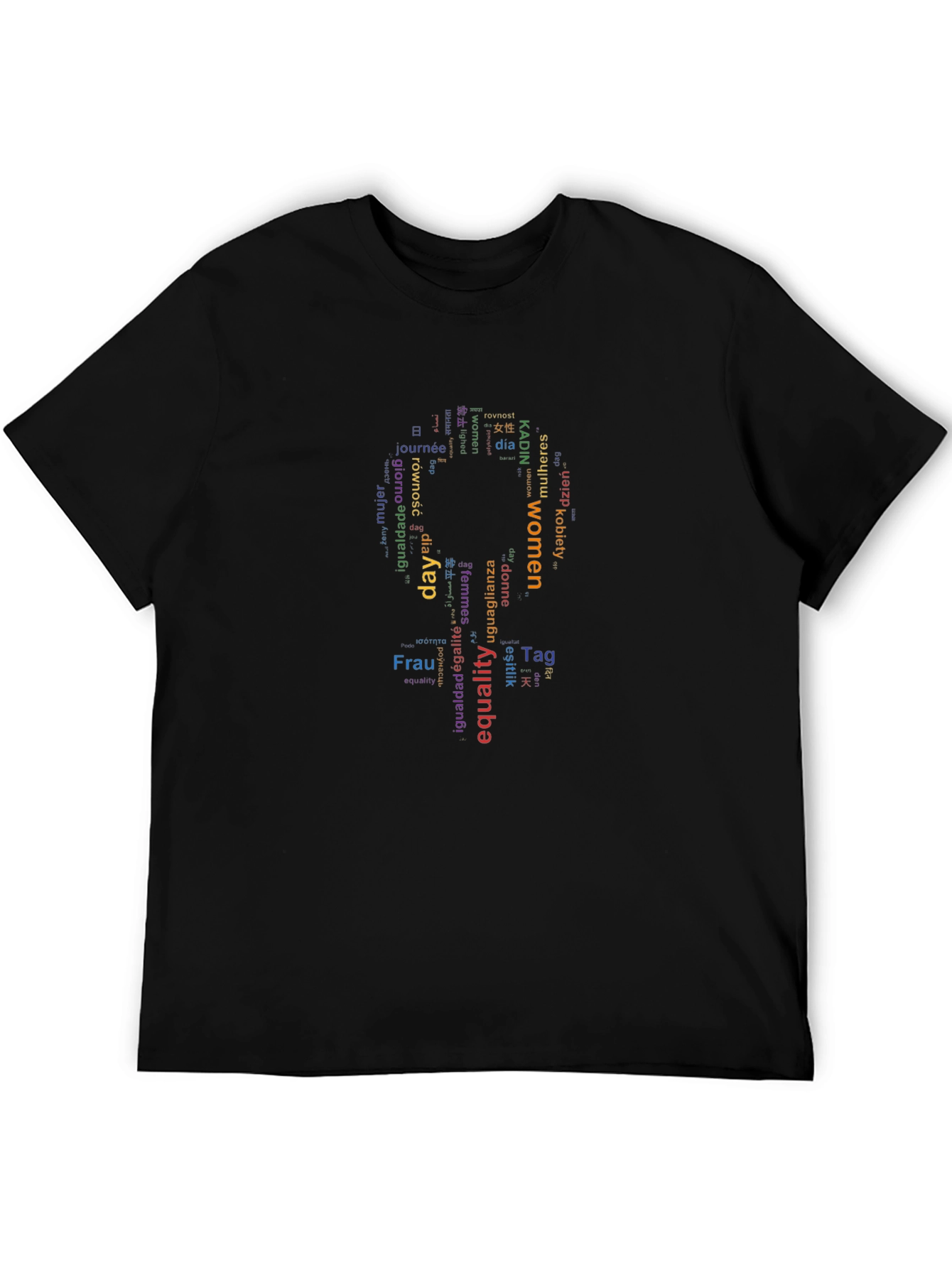 Womens Equality Day T-Shirt - Black