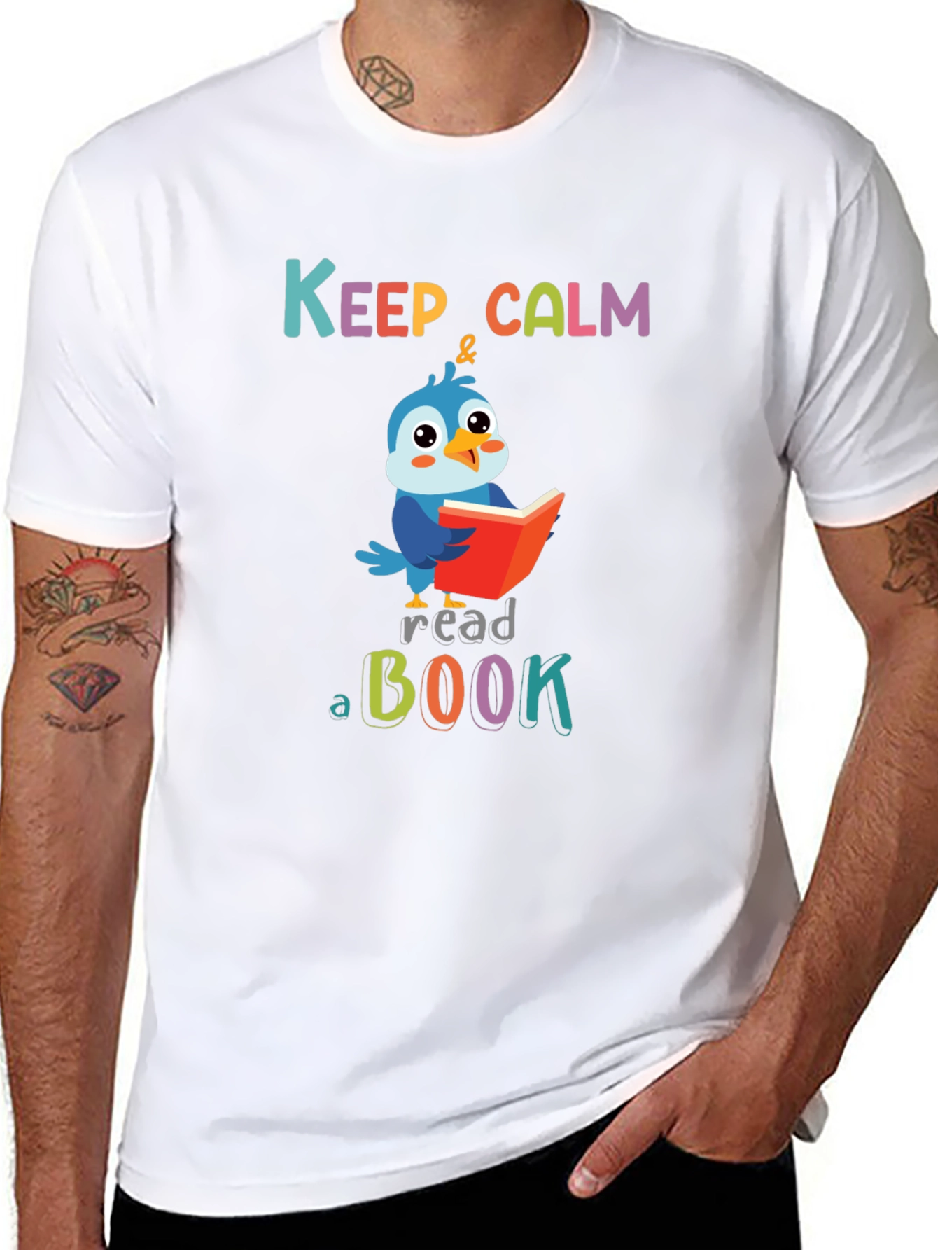 Keep Calm and Read T-Shirt