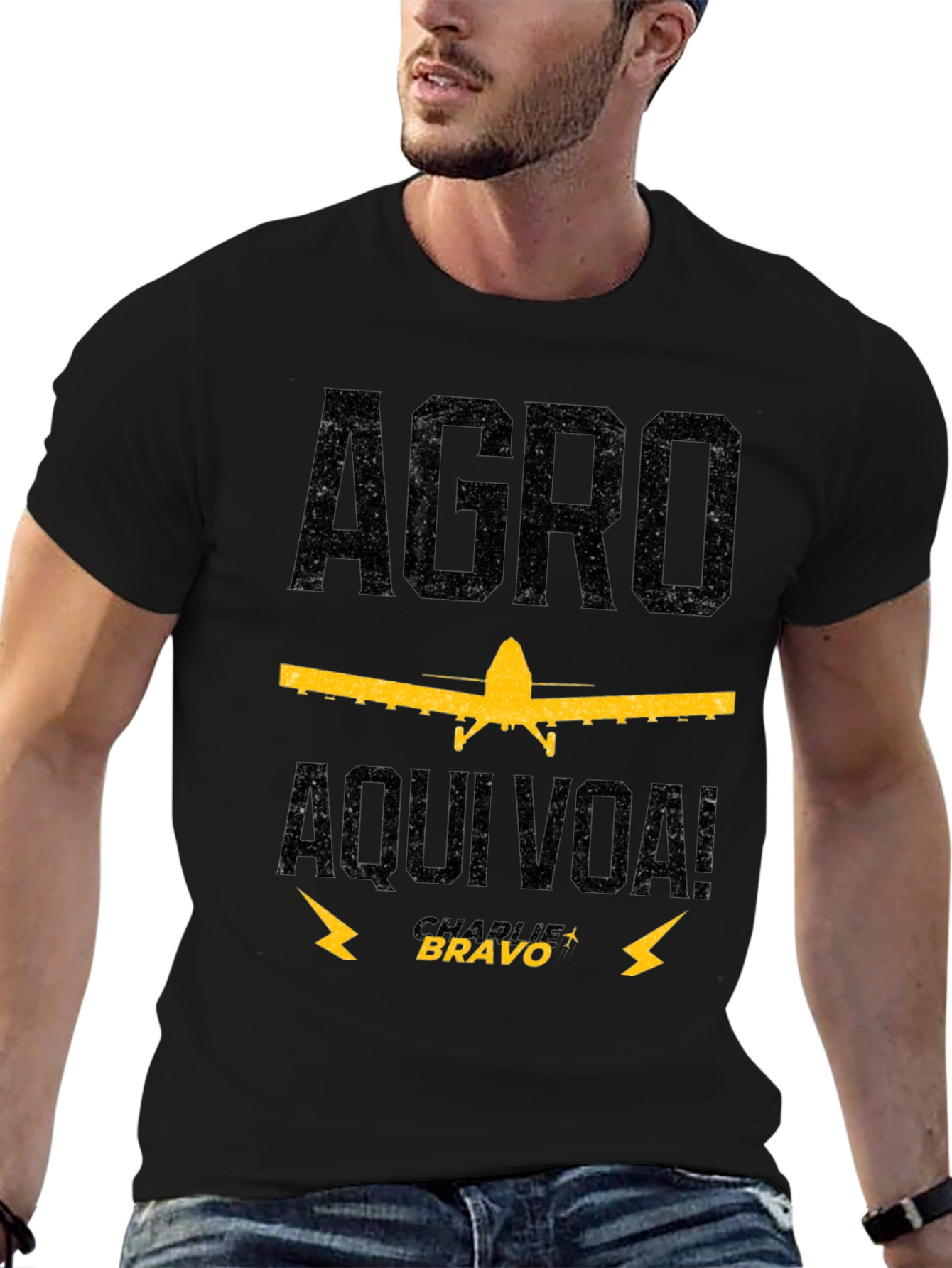 Agro Aviation T-Shirt - Crop Duster Graphic Tee