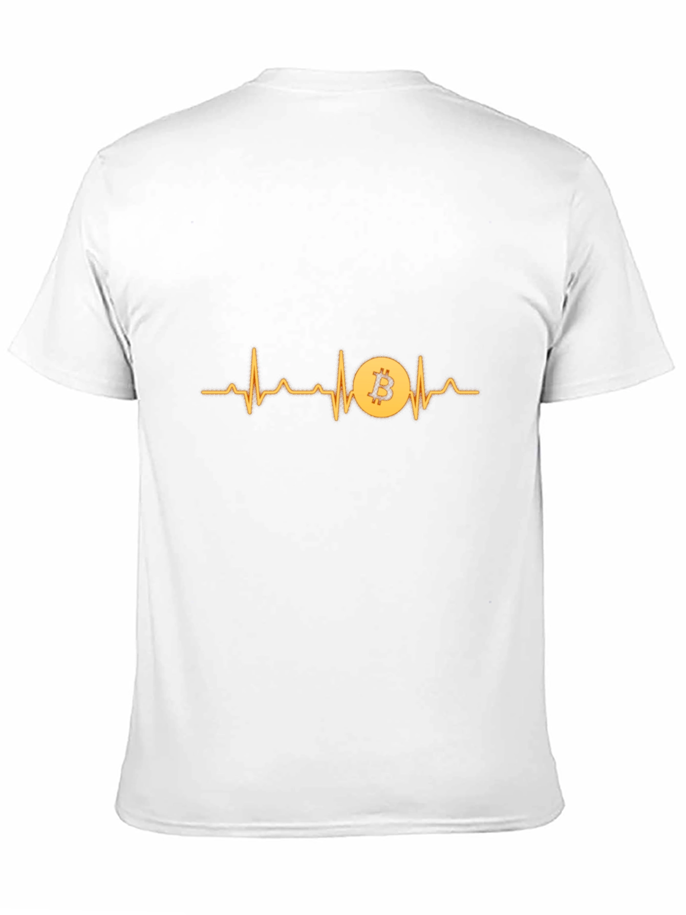 Bitcoin Heartbeat Tee - Crypto Lovers T-Shirt